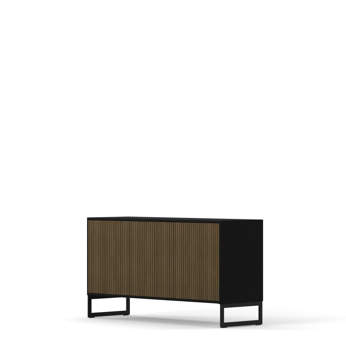 Englesson Skänkar White & Burned Walnut Line Burned Walnut Skänk 3 Dörrar 6813BW-B #Variant_Black & Burned Walnut