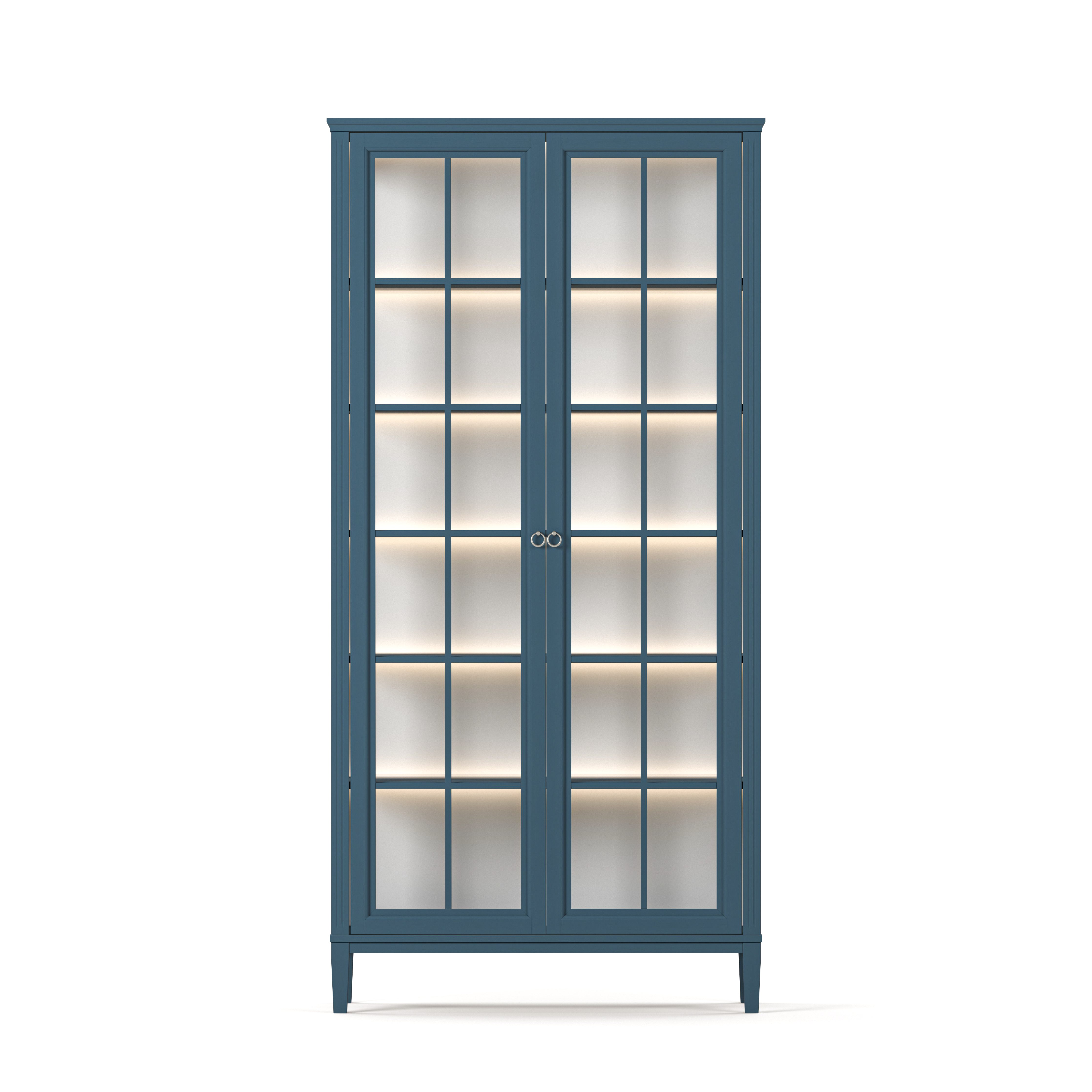 Stockholm 2.0 Display cabinet with lighting