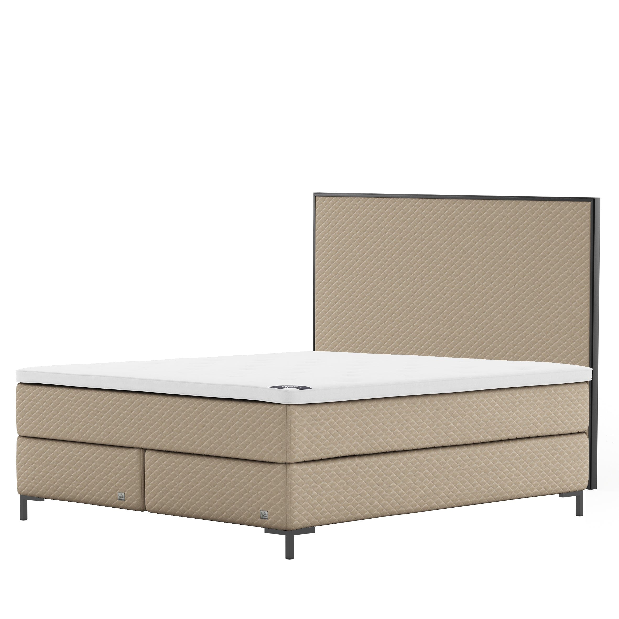 Englesson Beds Kontinentalsäng Superior Kontinental High Frame #Variant_Almond