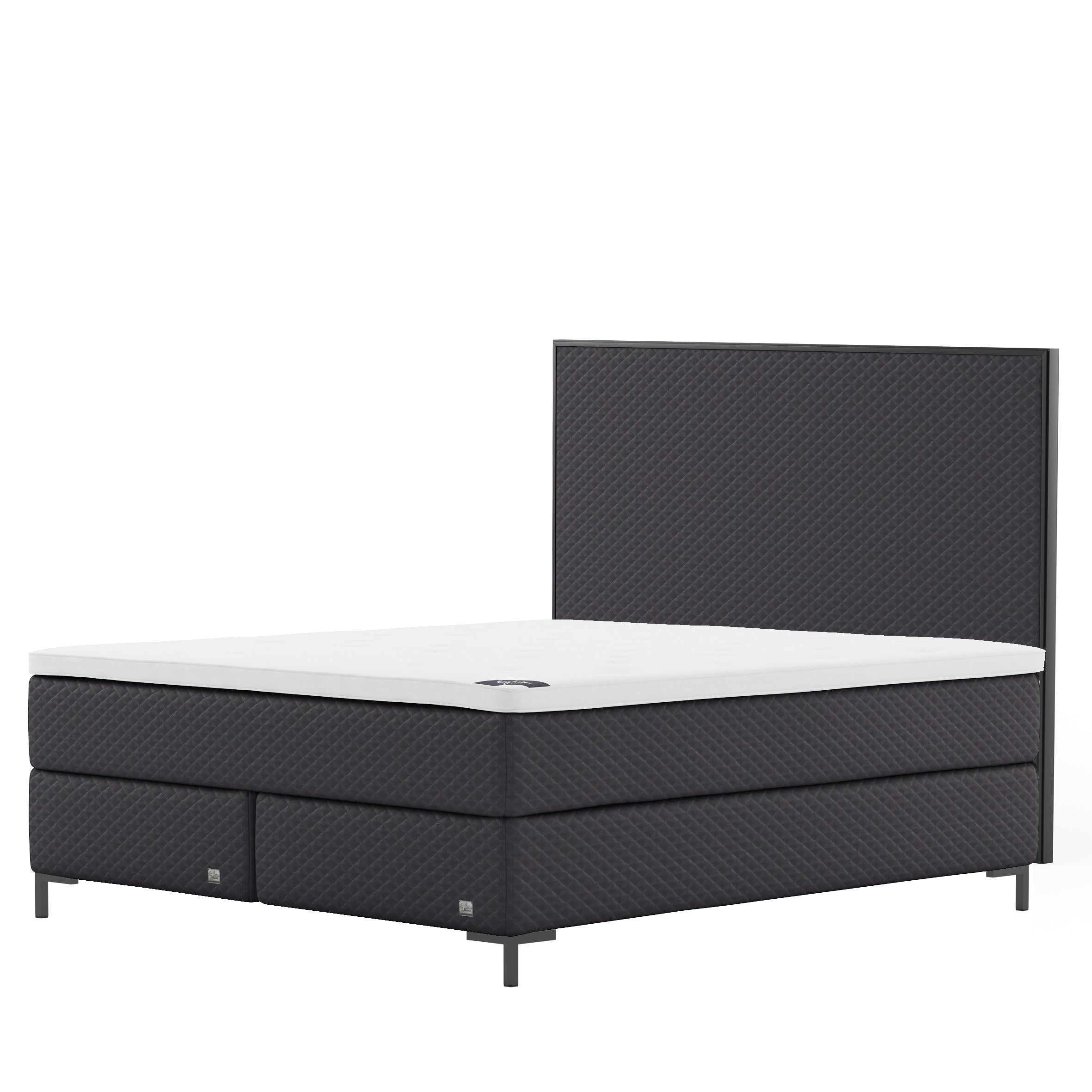 Englesson Beds Kontinentalsäng Superior Kontinental High Frame #Variant_Graphite