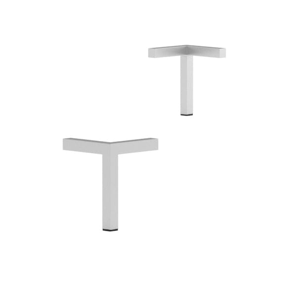 Englesson Beds Borstad Aluminium Sängben Metall 19Y-STEEL #Variant_Borstad Aluminium