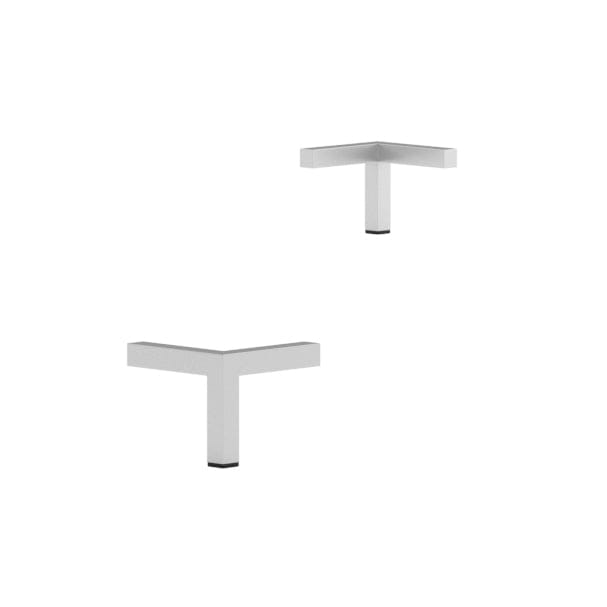 Englesson Beds Sängben Borstad Aluminium Sängben Metall 12Y-STEEL #Variant_Borstad Aluminium