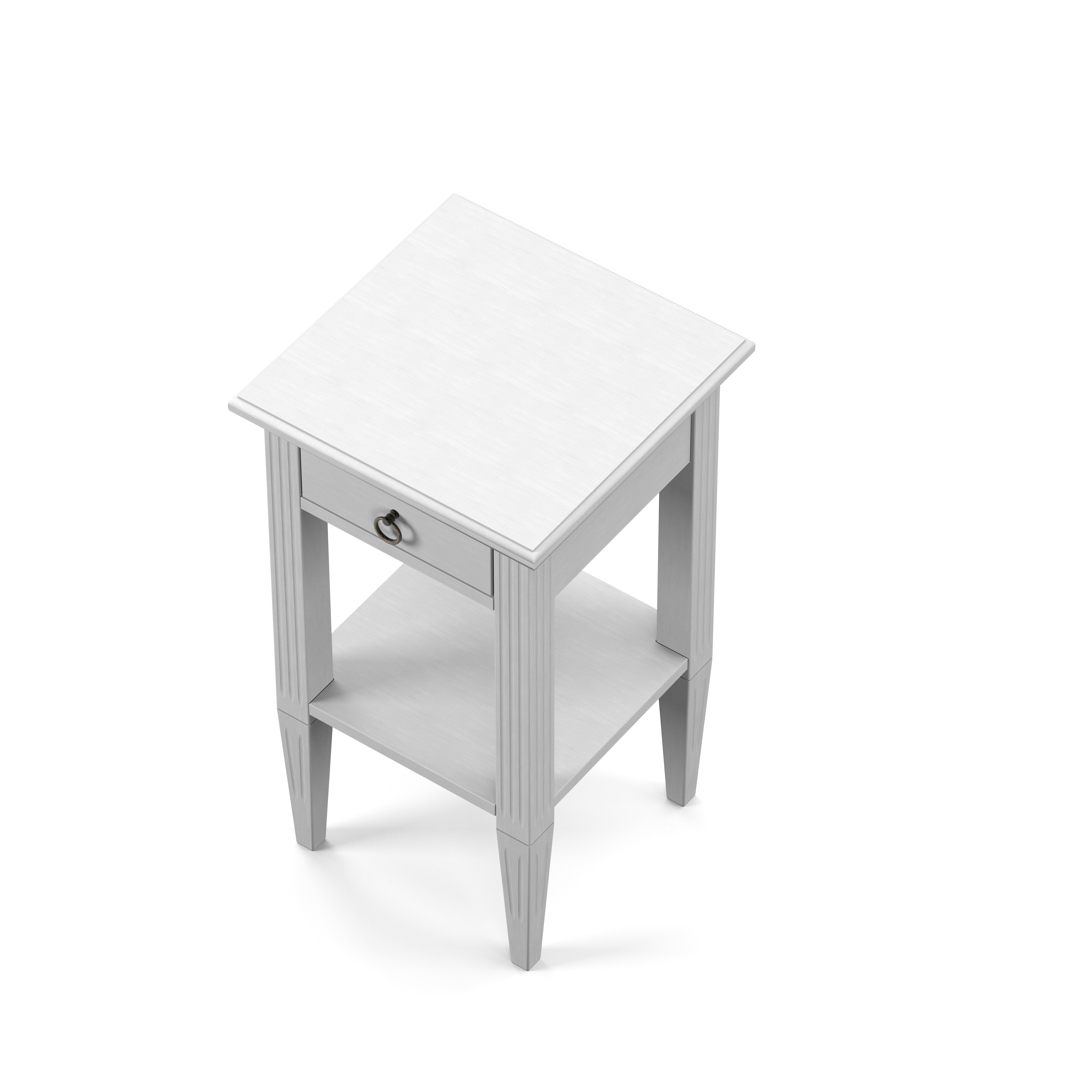 Englesson Beds Stockholm Sängbord Small #Variant_Whitewash