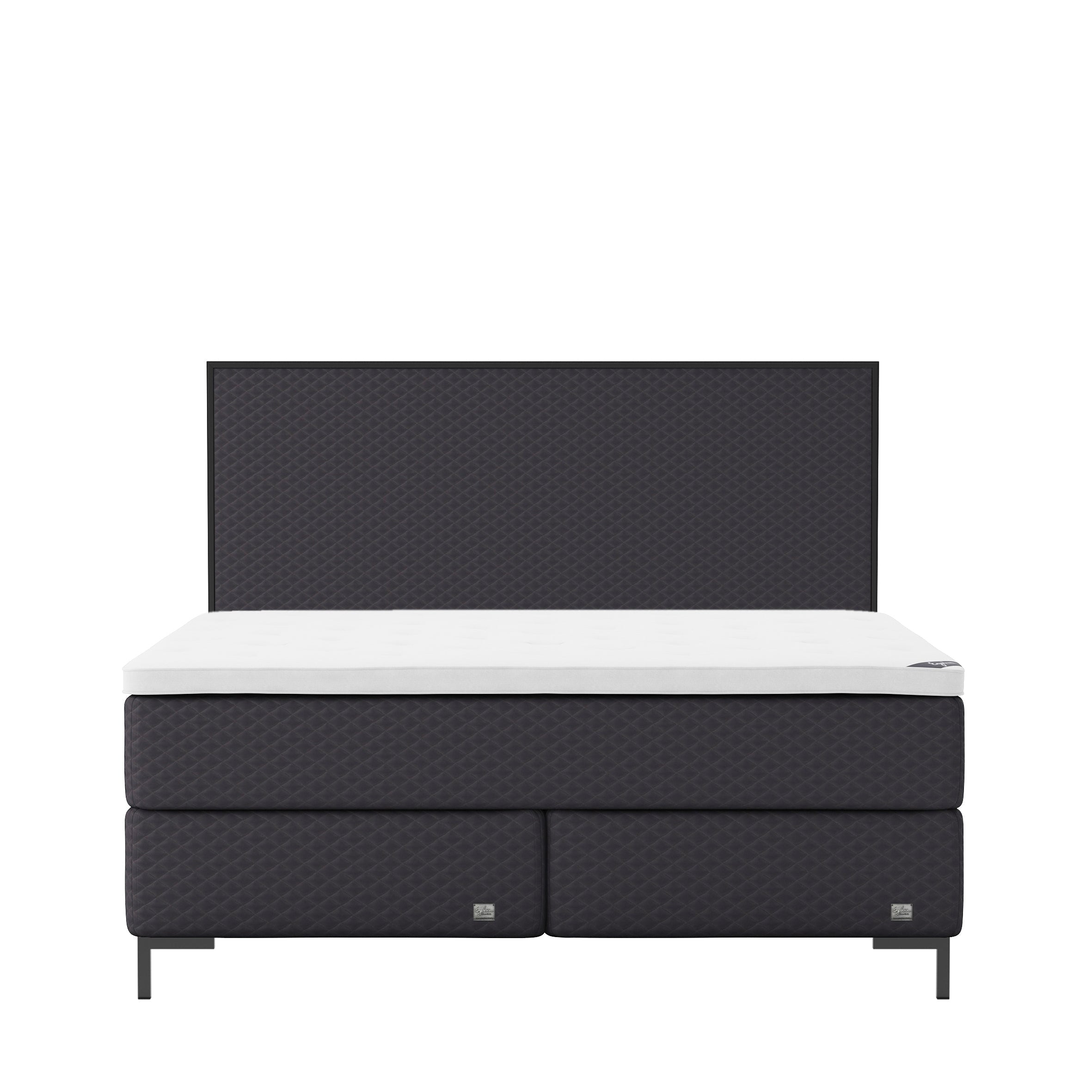 Englesson Beds Graphite / 160 x 200 Superior Kontinental High Frame SC160MF20 #Variant_Graphite