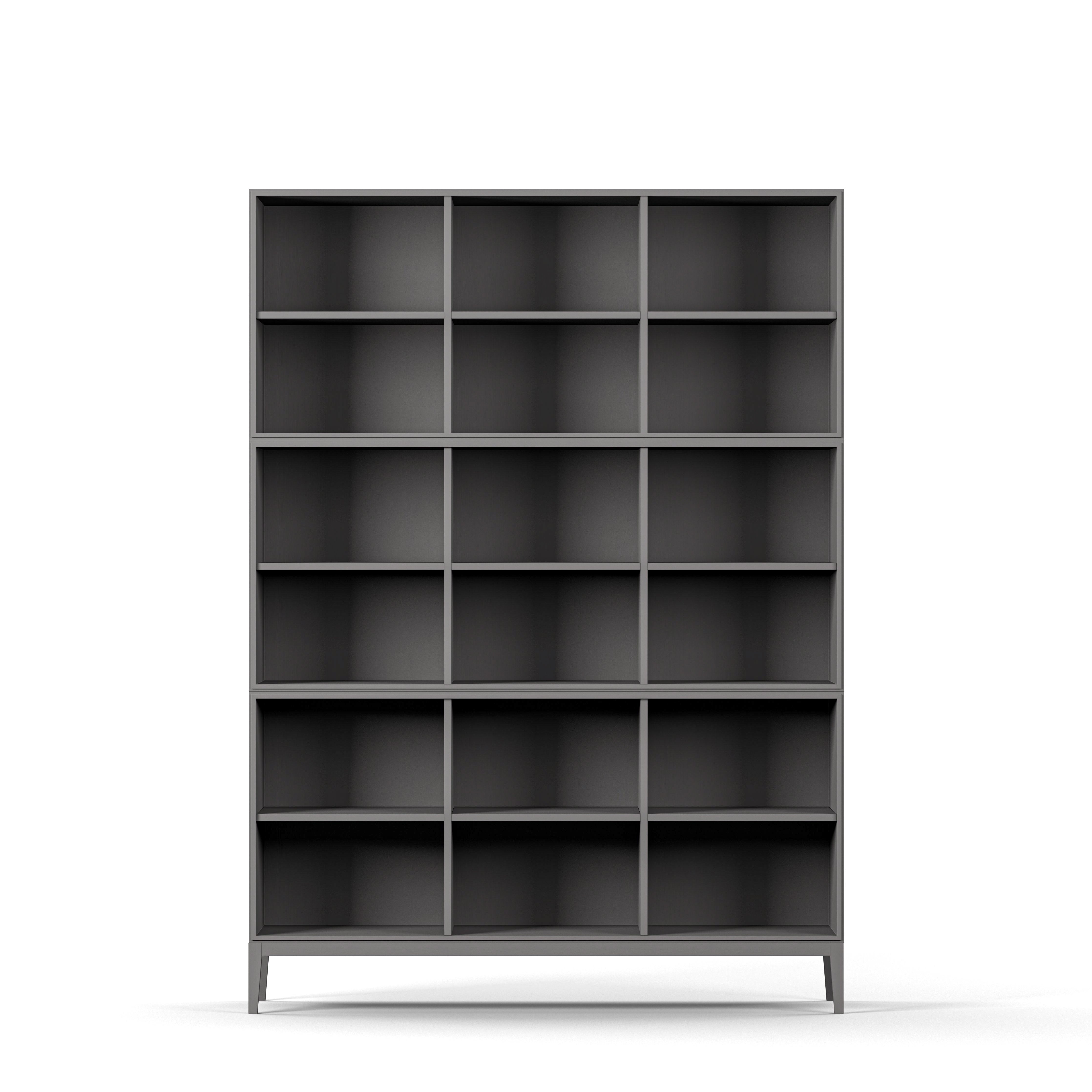 Edge 2.0 Bookcase 3 Shelves, 3-Section