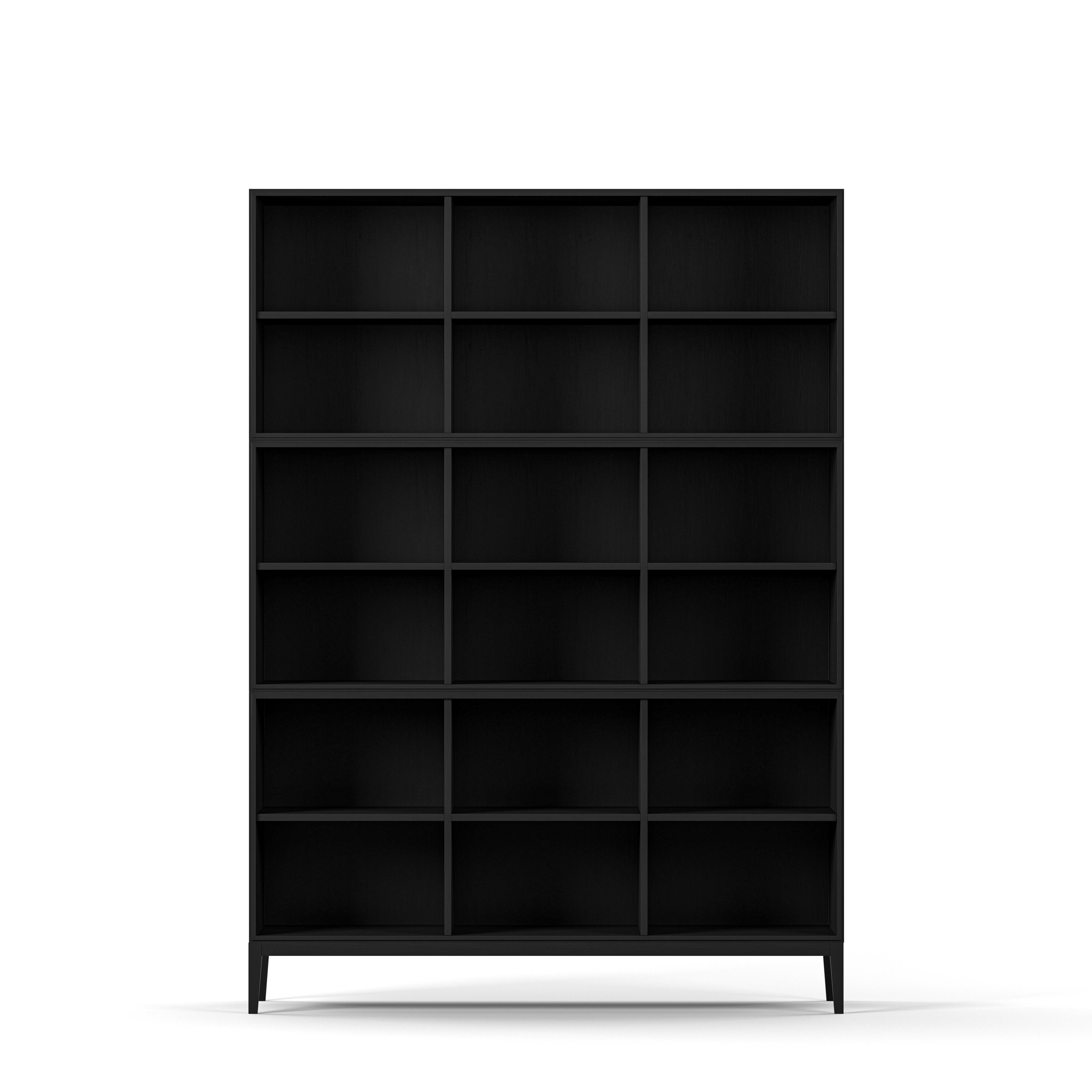 Edge 2.0 Bookcase 3 Shelves, 3-Section