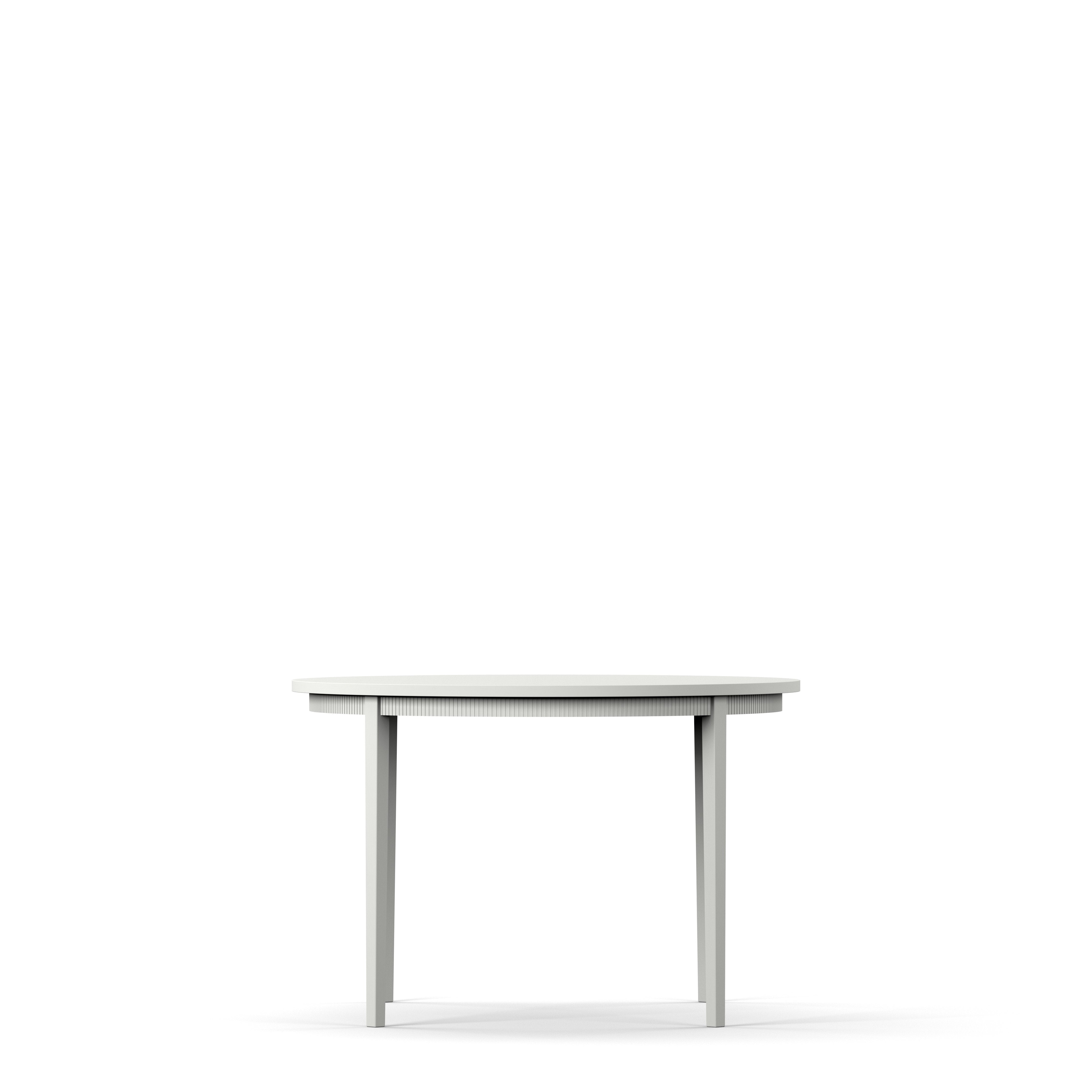 Englesson Bord Line Matbord Ø114 #Variant_White