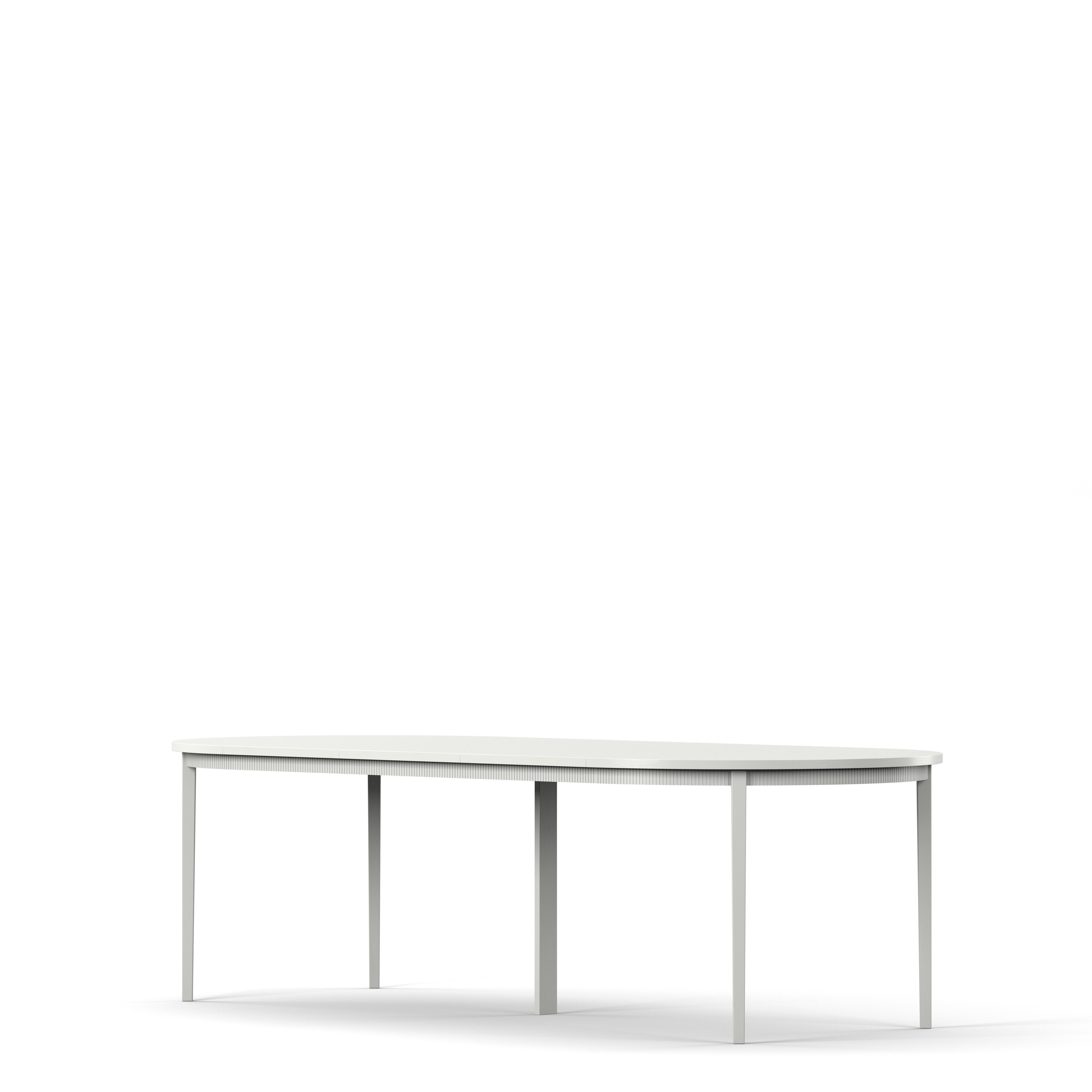 Englesson Bord Line Matbord Ø114 #Variant_White