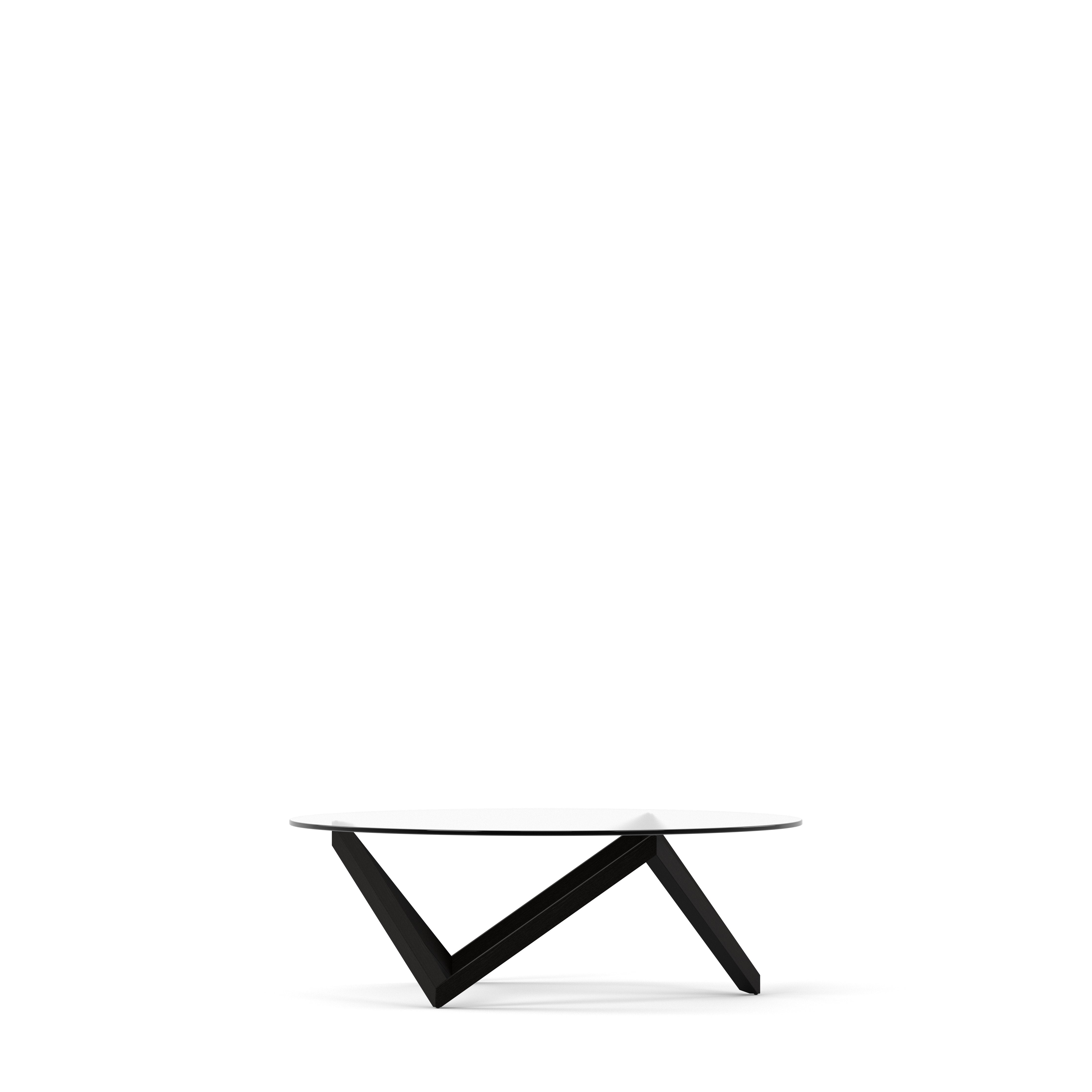 Englesson Bord Dark Oak Sirius Soffbord Ø120 1420DO #Variant_Dark Oak