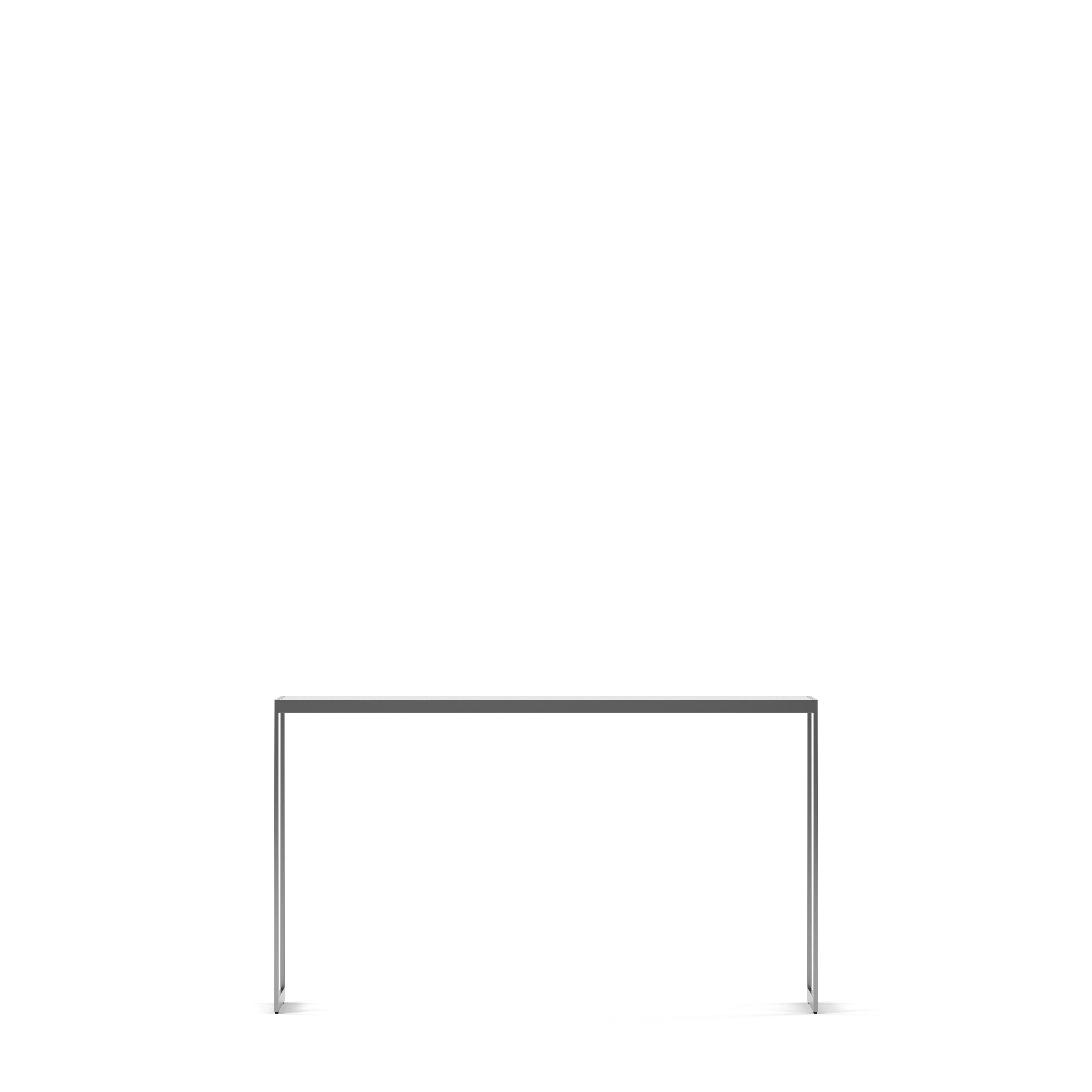 Englesson Bord Silvergrå Metall & Glas Square Avlastningsbord 4393GL #Variant_Silvergrå Metall & Glas