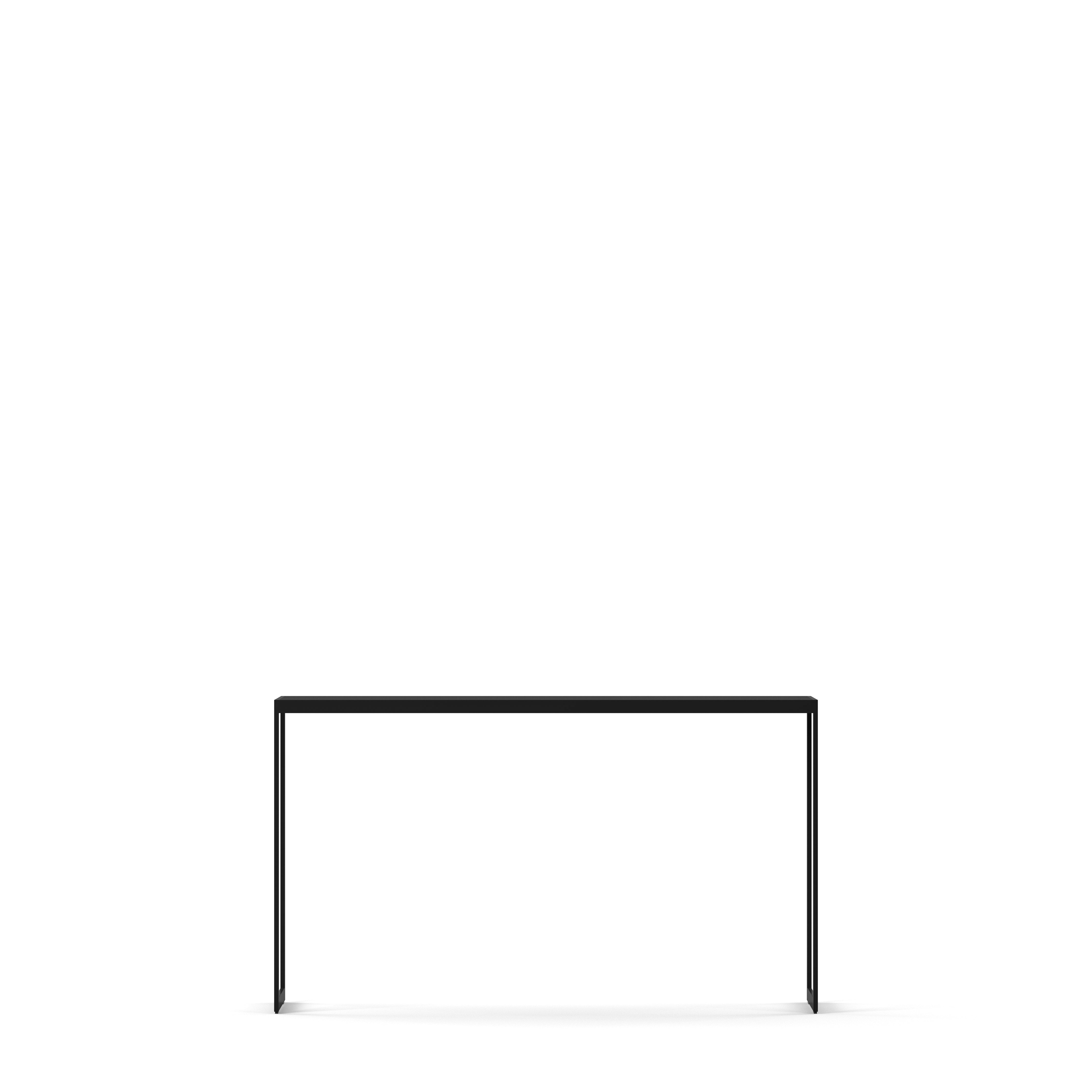 Englesson Bord Square Avlastningsbord #Variant_Svart Metall & Black Oak