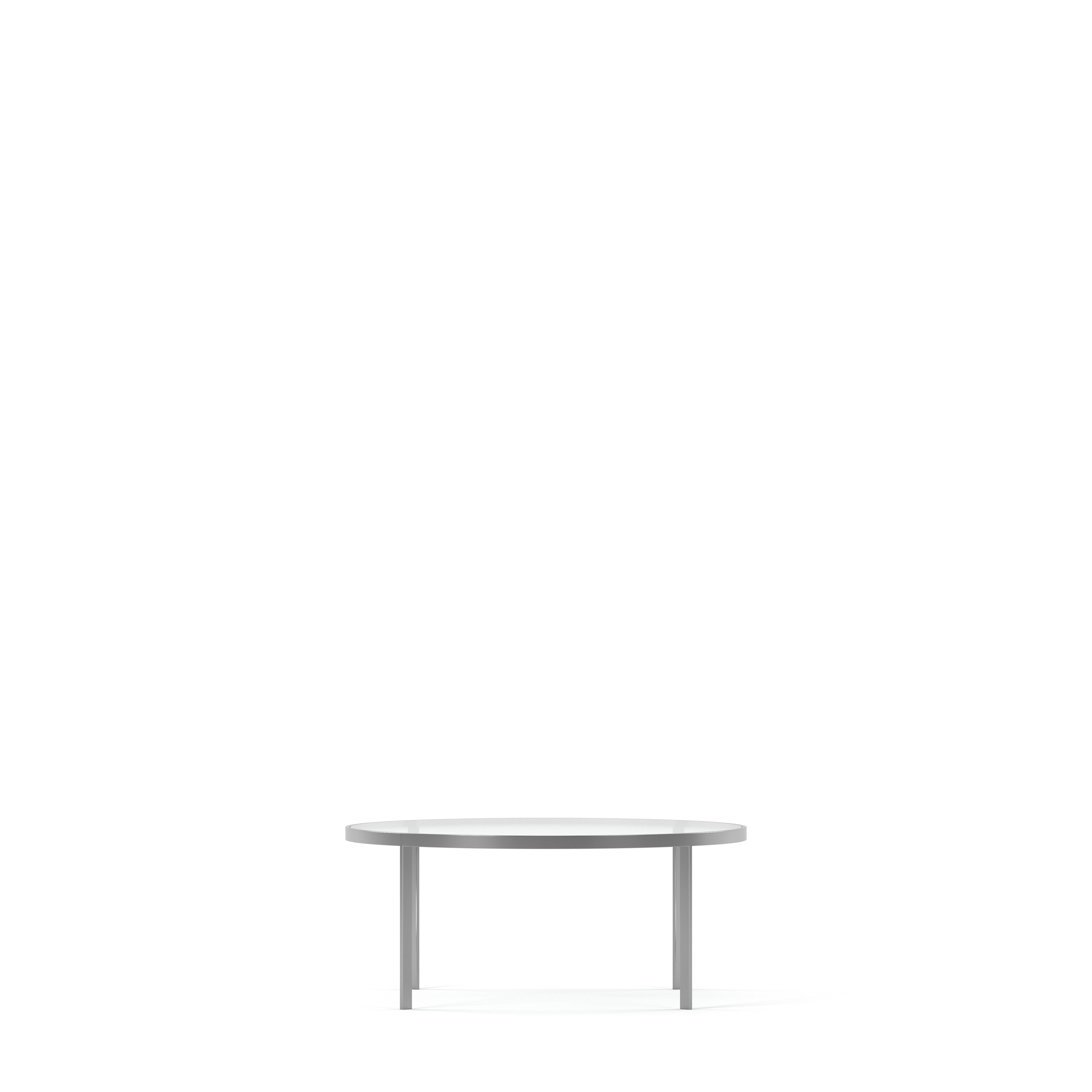 Square Coffee Table Round Ø93