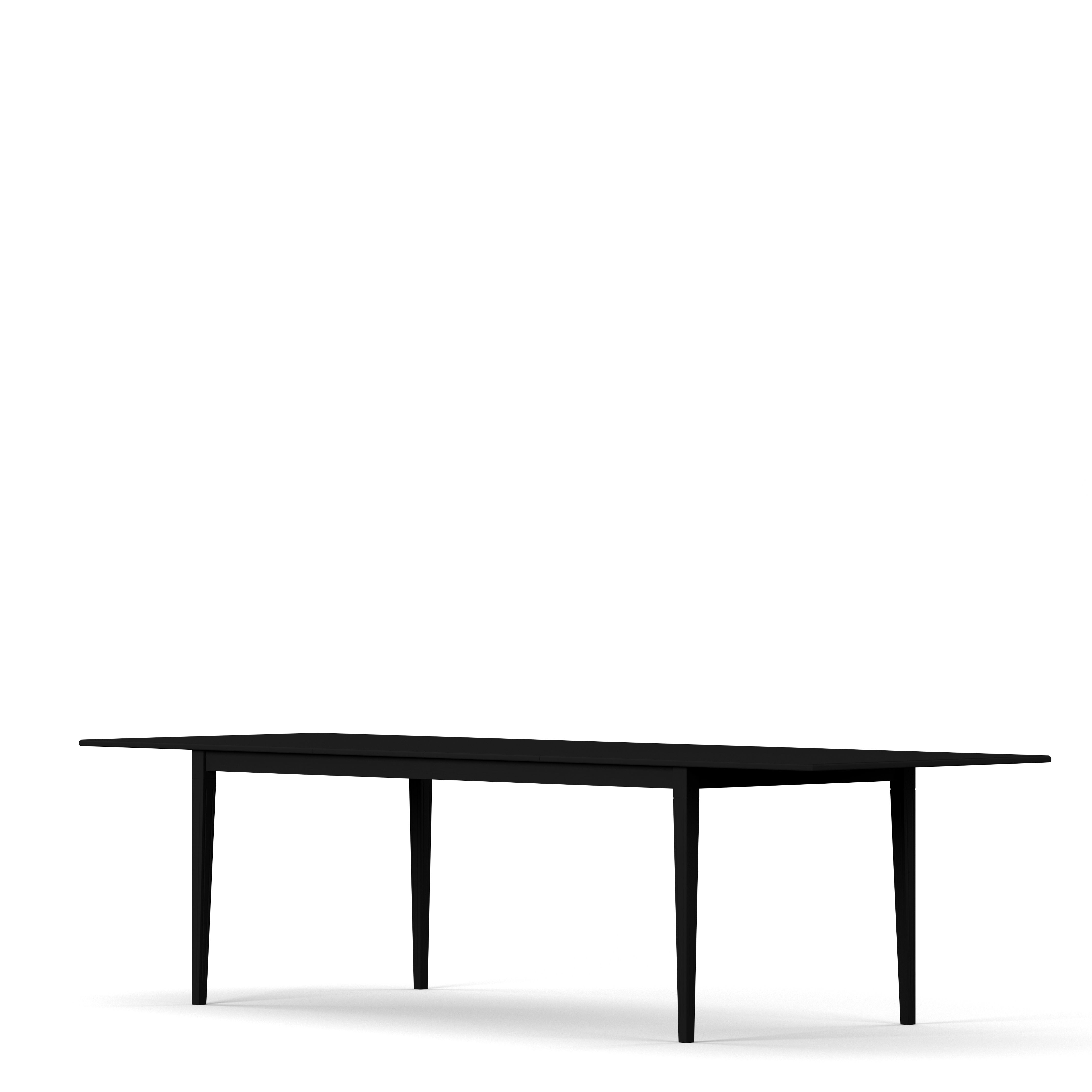 Englesson Bord Stockholm 2.0 Matbord Inkl 2 Ilägg #Variant_Black