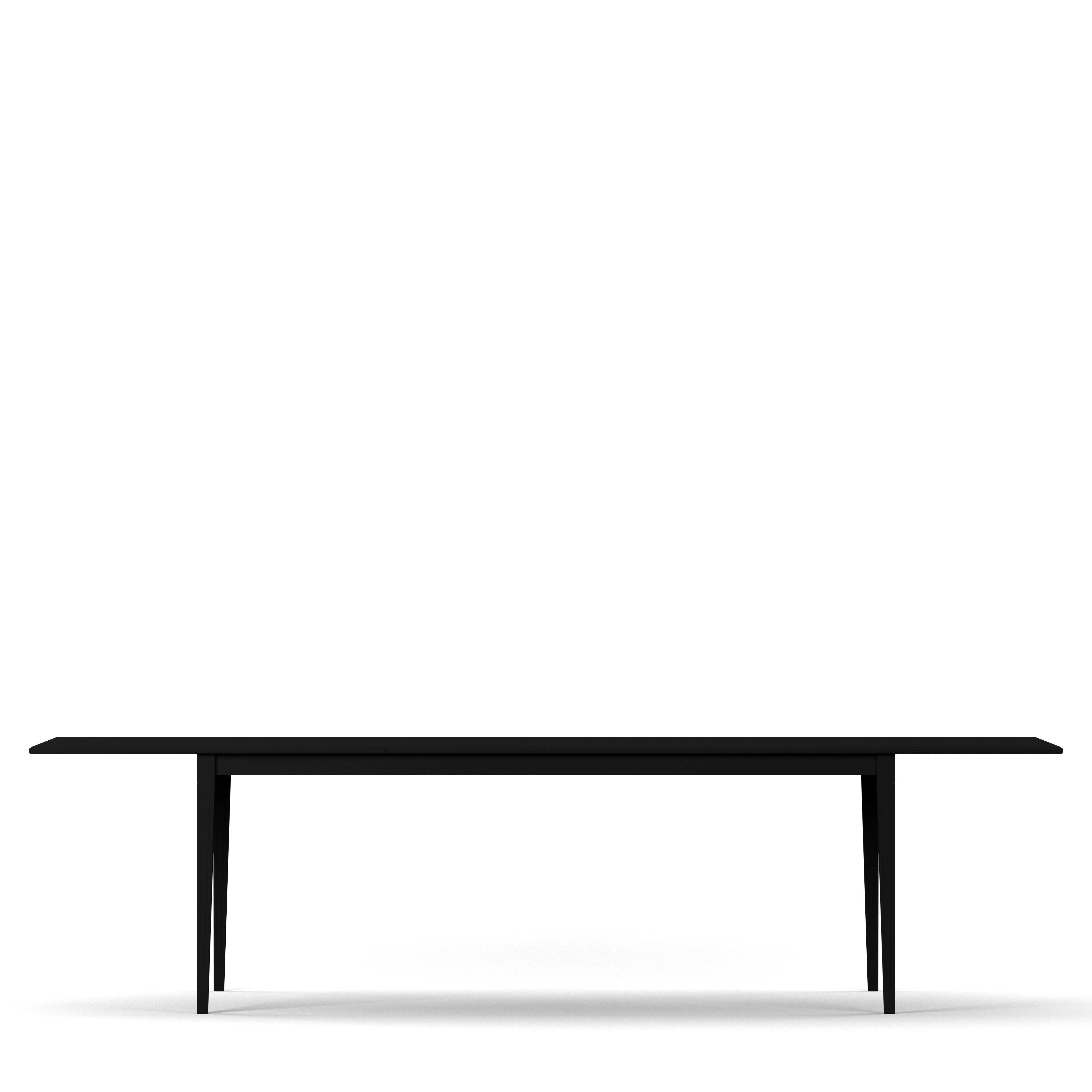 Englesson Bord Stockholm 2.0 Matbord Inkl 2 Ilägg #Variant_Black