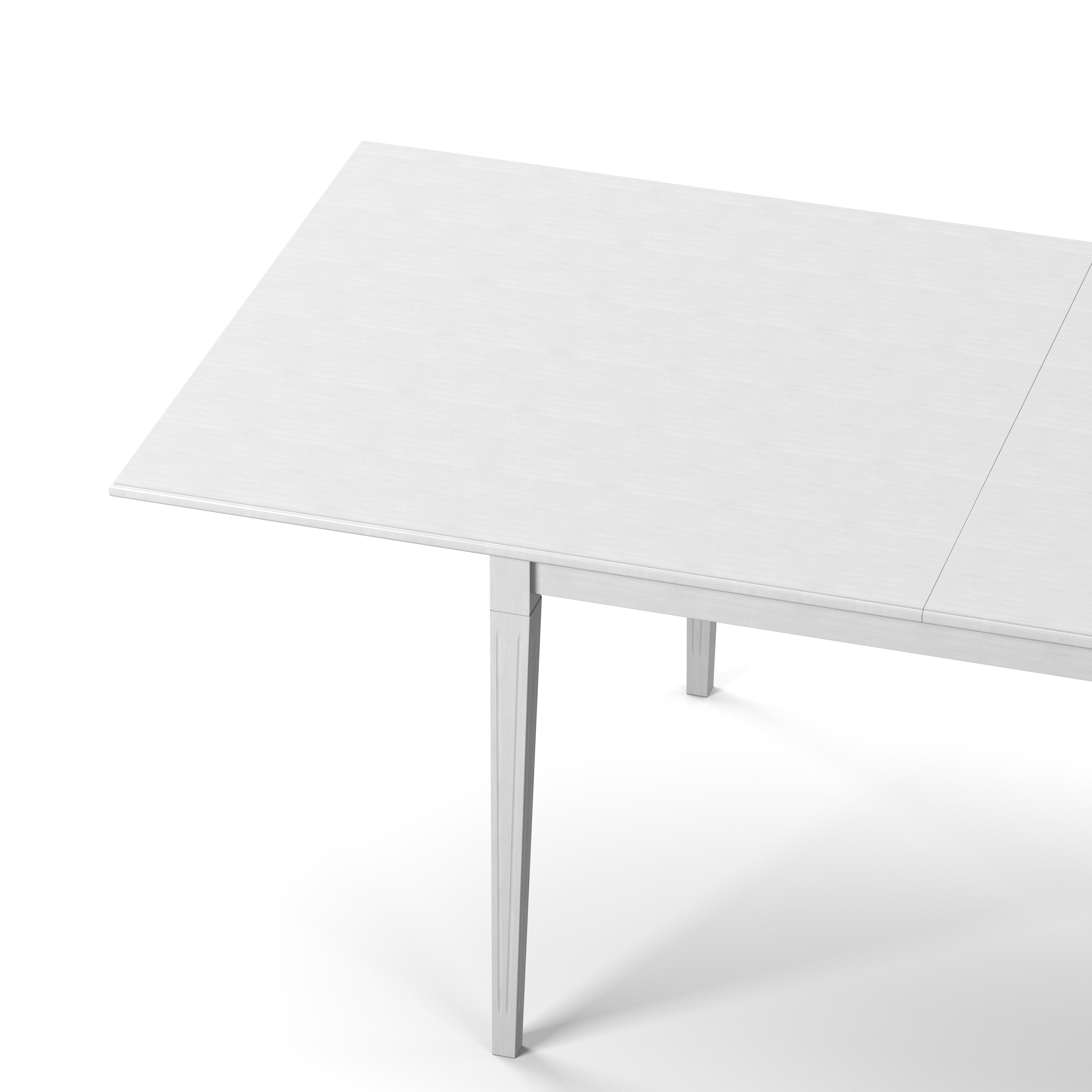 Englesson Bord Stockholm 2.0 Matbord Inkl 2 Ilägg #Variant_Whitewash