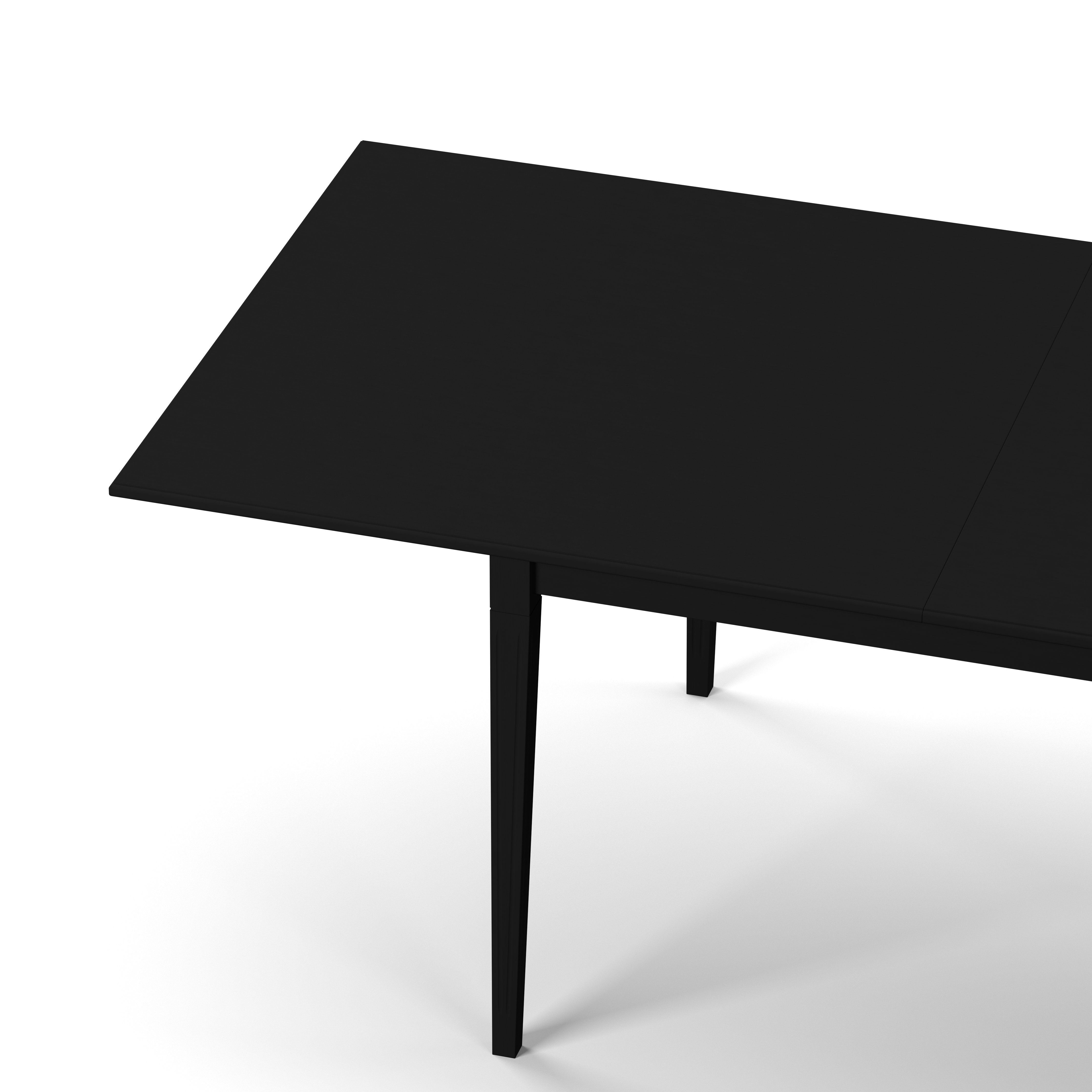 Englesson Bord Stockholm 2.0 Matbord Inkl 2 Ilägg #Variant_Black