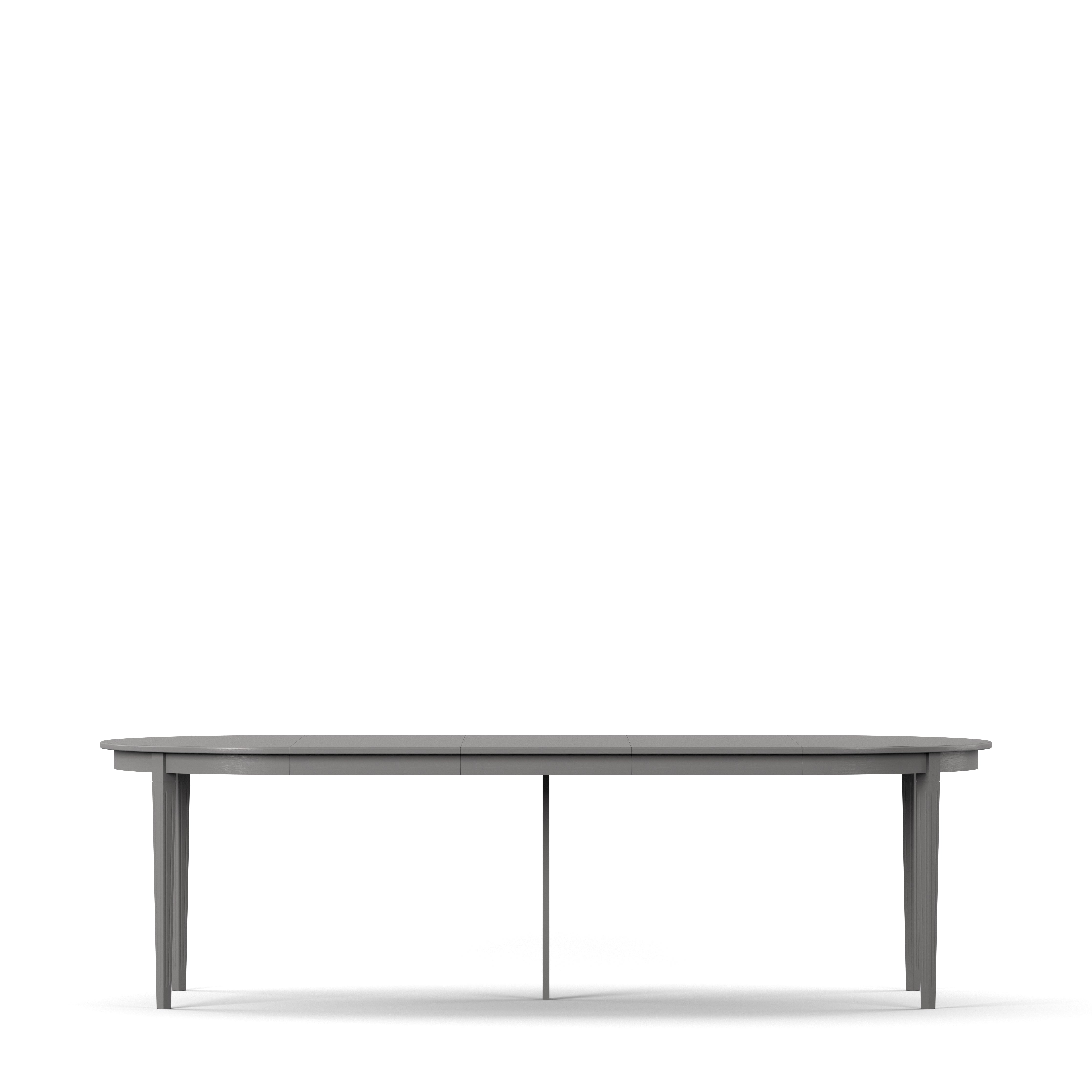 Englesson Bord Stockholm 2.0 Matbord Ø114 Inkl 3 Ilägg #Variant_Grey