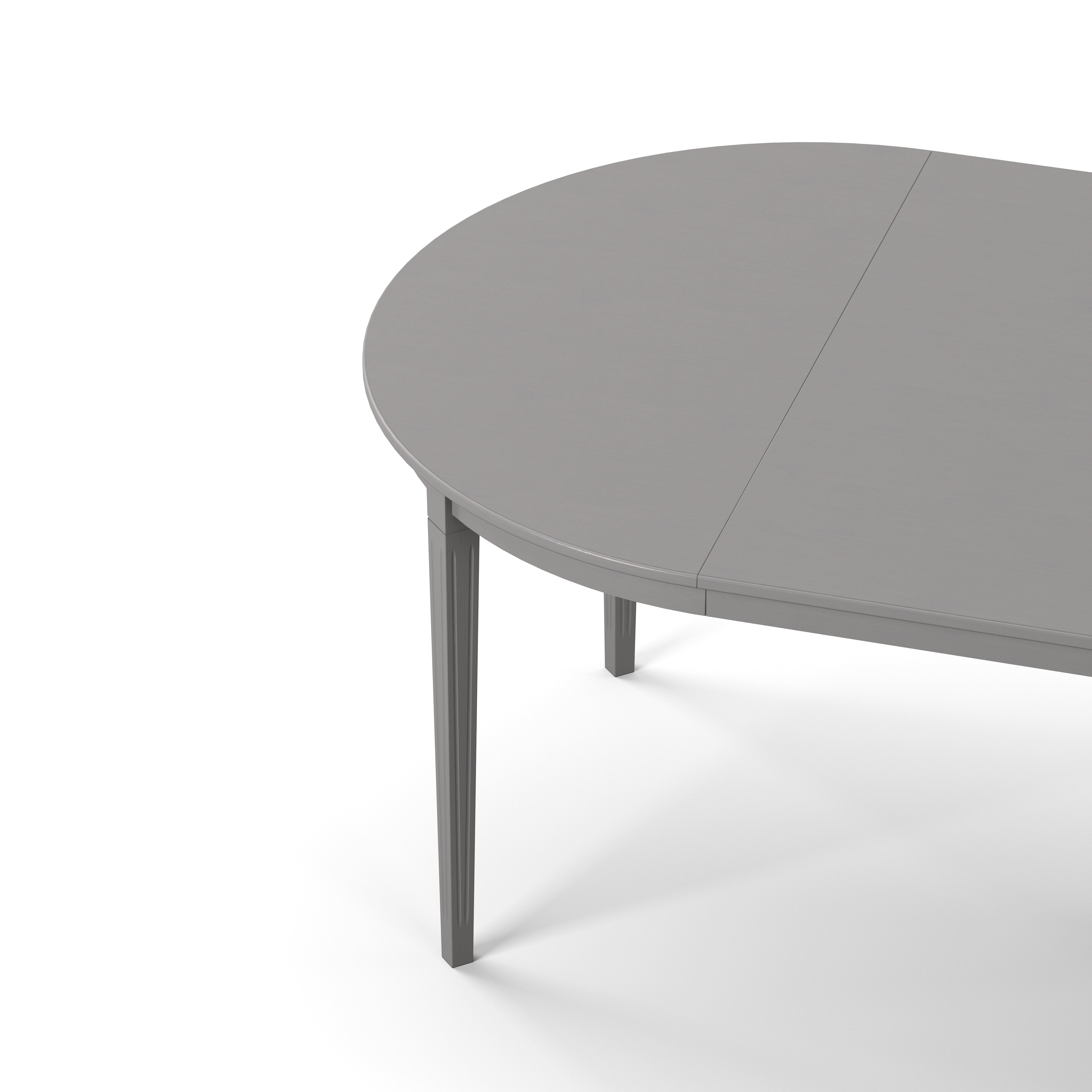 Englesson Bord Stockholm 2.0 Matbord Ø114 Inkl 3 Ilägg #Variant_Grey