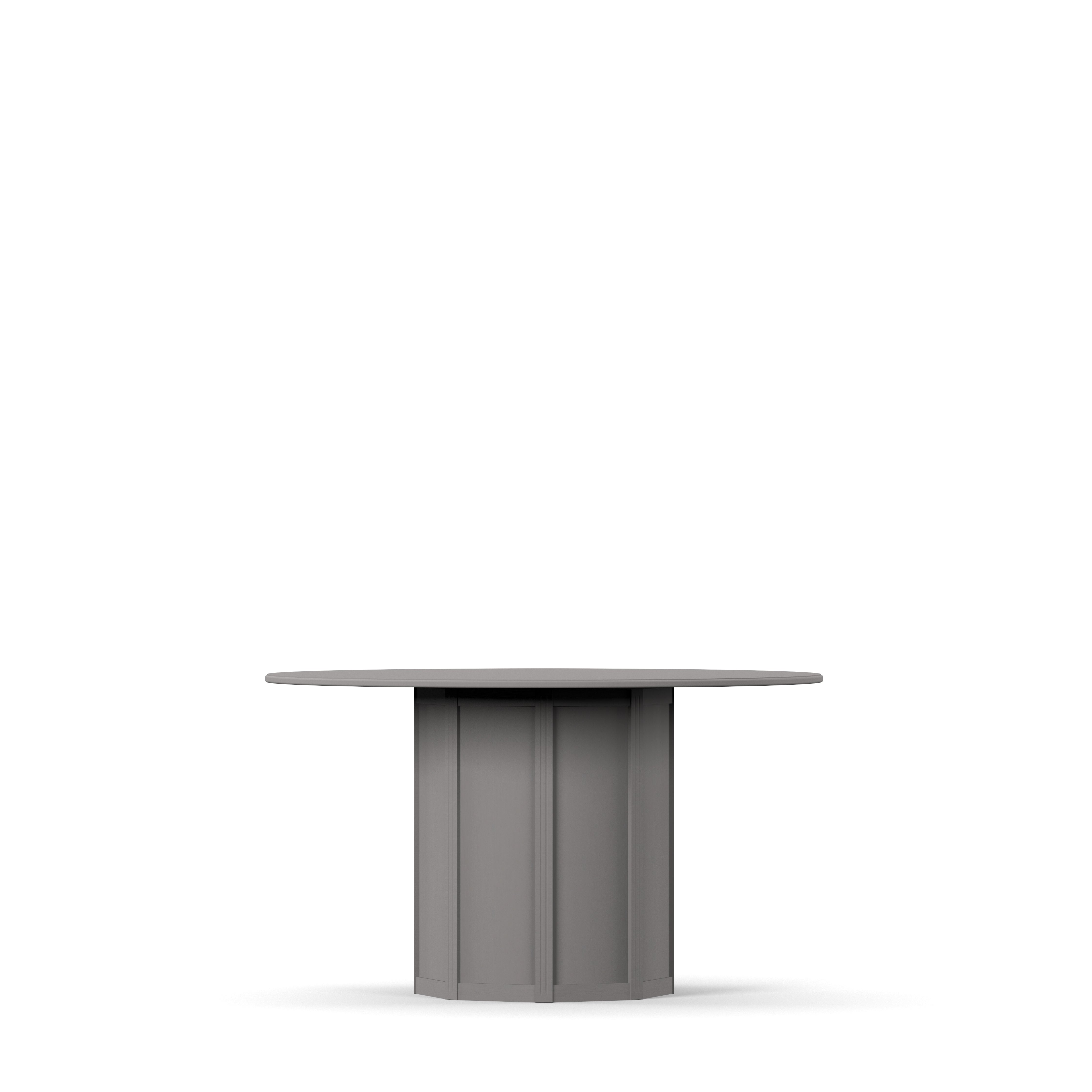 Englesson Bord Grey Stockholm 2.0 Matbord Ø130 584G2 #Variant_Grey