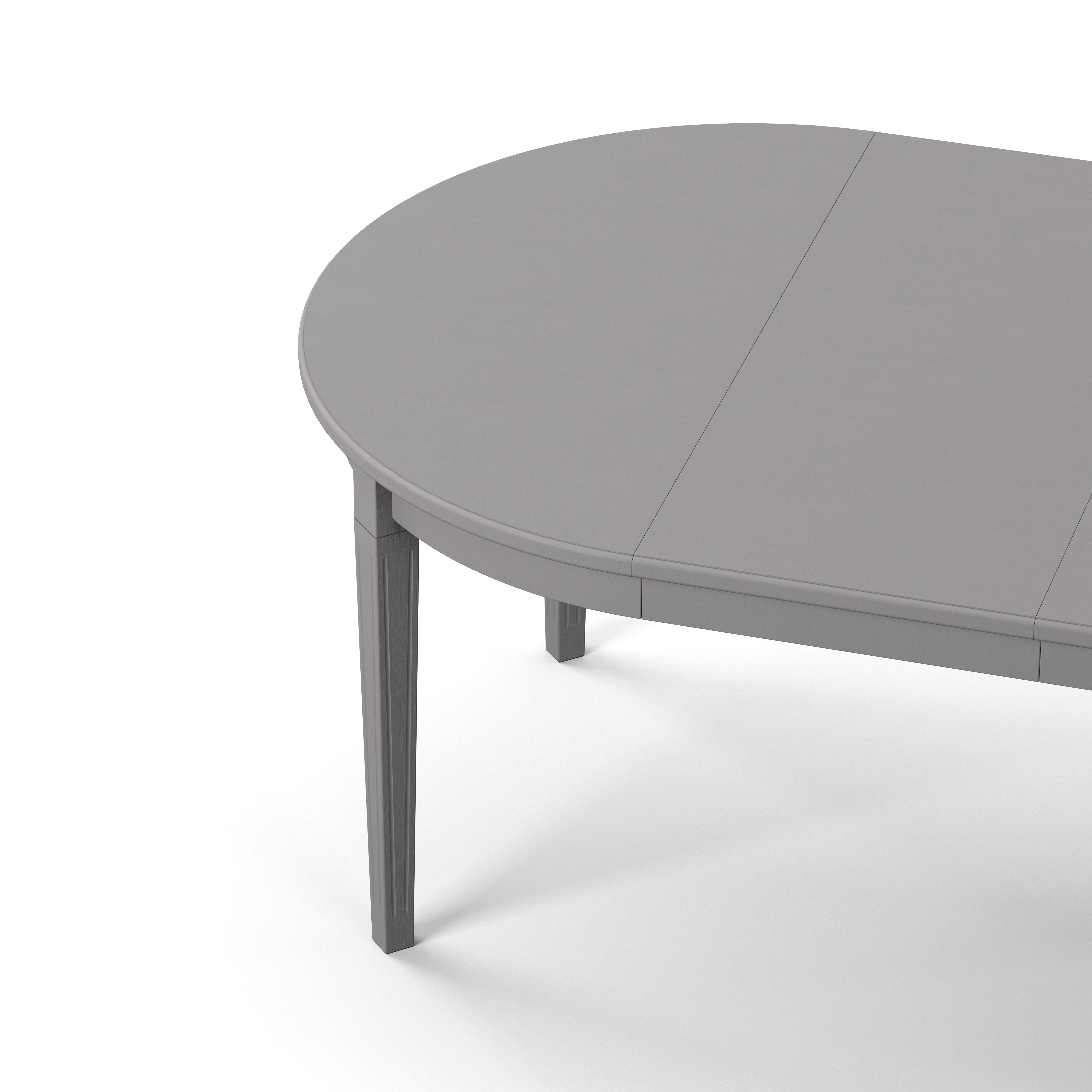 Englesson Bord Stockholm Matbord Ø115 Inkl 3 Ilägg #Variant_Grey