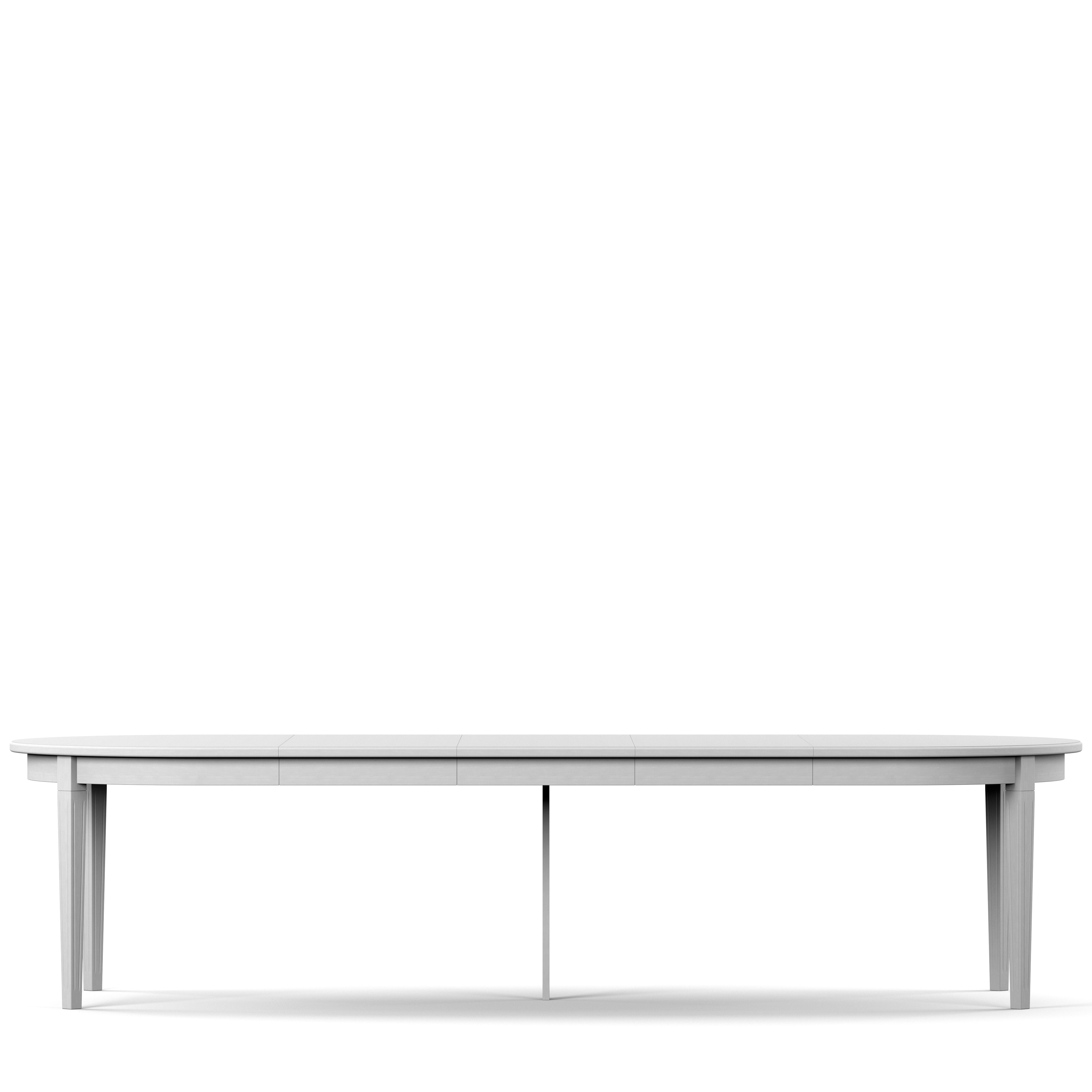 Englesson Bord Whitewash Stockholm Matbord XL Inkl 4 Ilägg 584WWXL