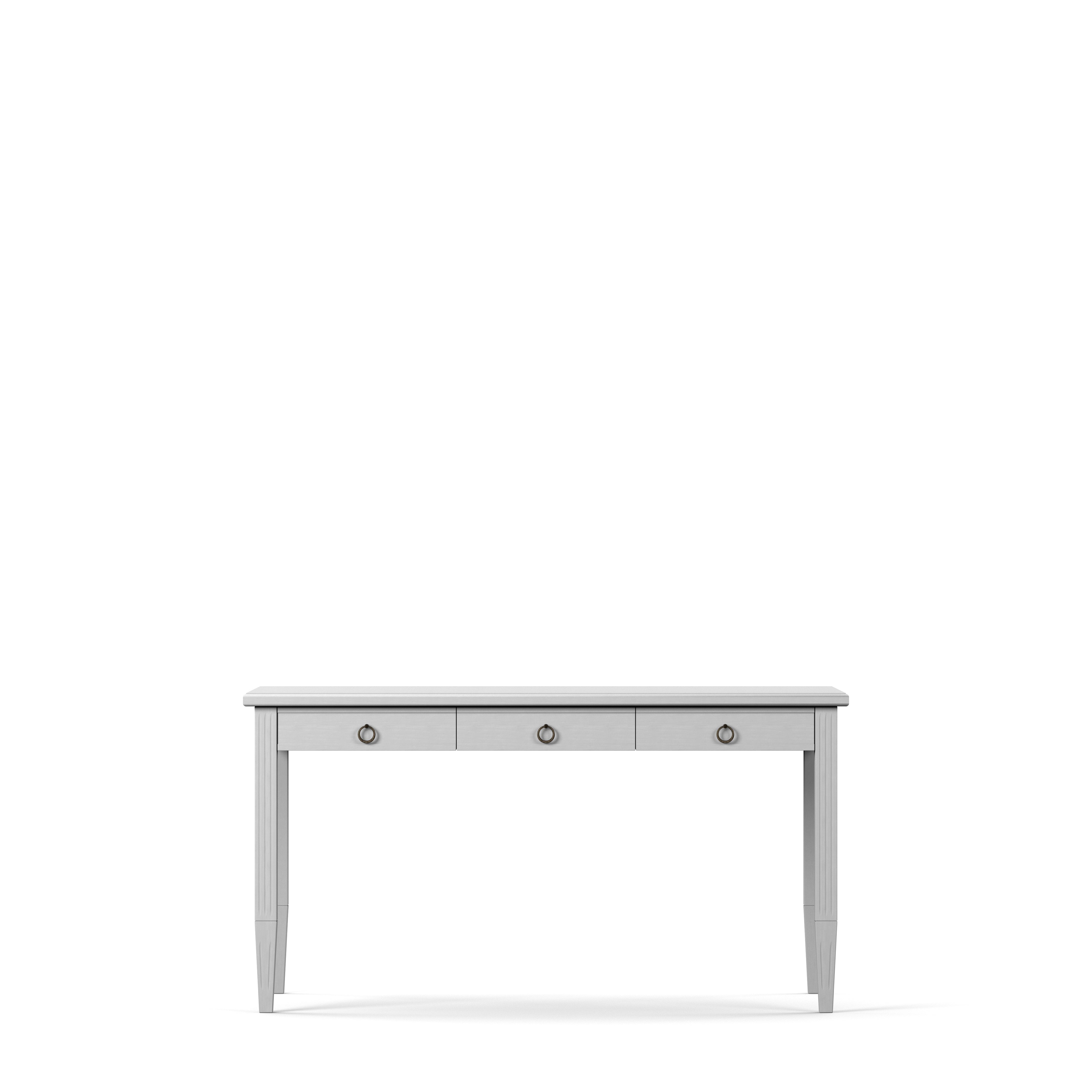 Englesson Bord Whitewash Stockholm Skrivbord 3 Lådor 573WW #Variant_Whitewash