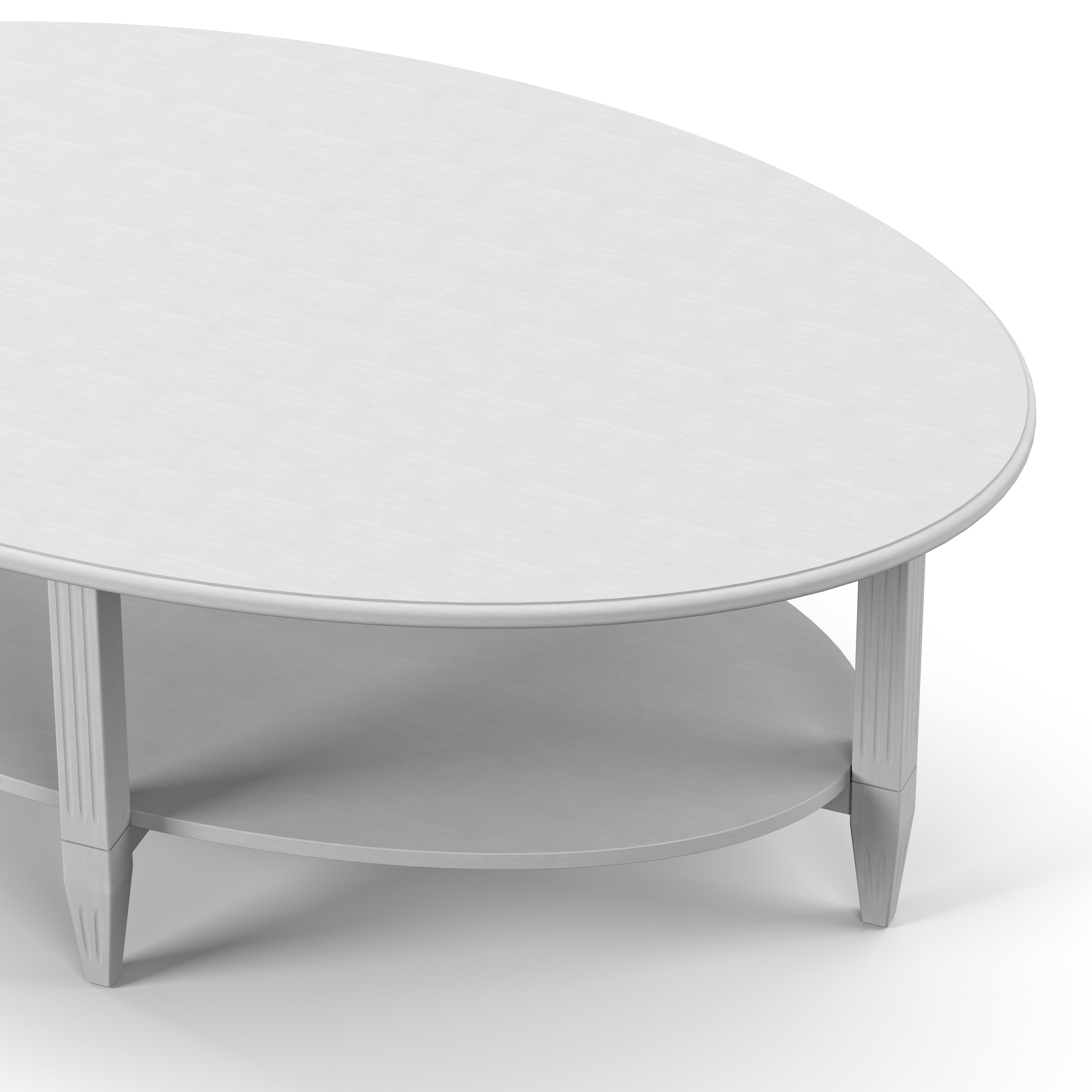 Englesson Bord Stockholm Soffbord Ovalt #Variant_Whitewash