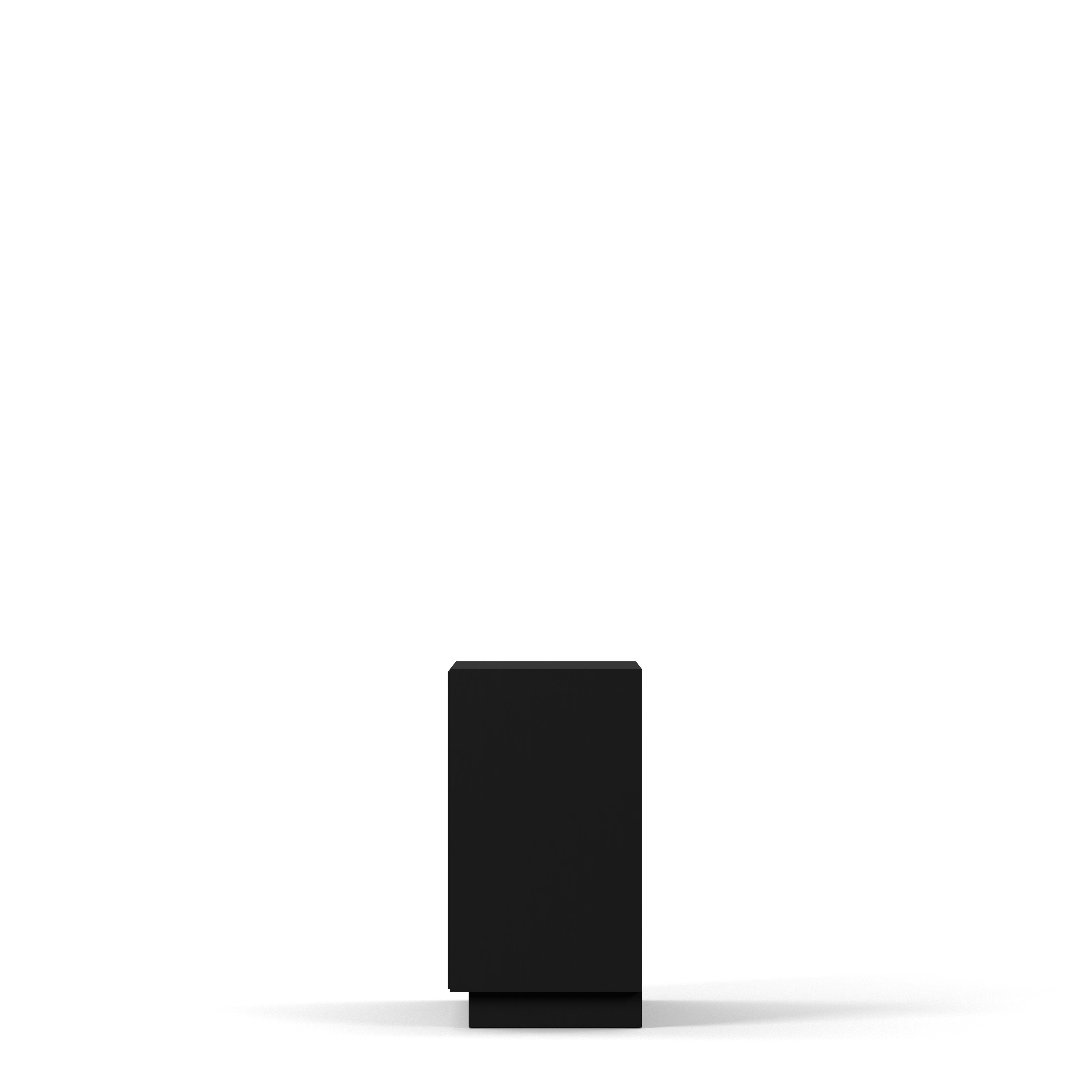 Englesson Byrå Line Burned Walnut Byrå 3+3 Lådor Hög #Variant_Black & Burned Walnut