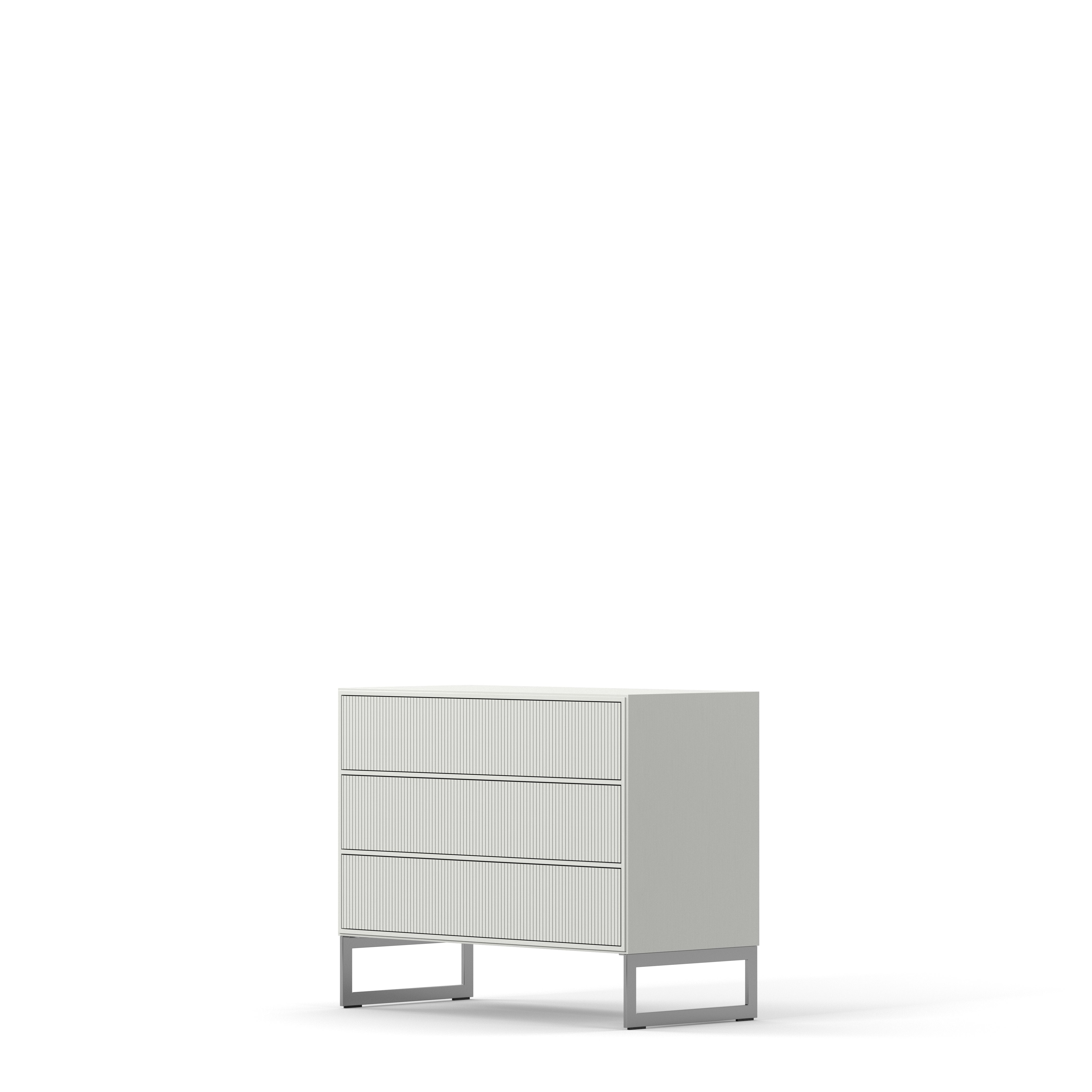 Englesson Byrå Line Byrå 3 Lådor #Variant_White