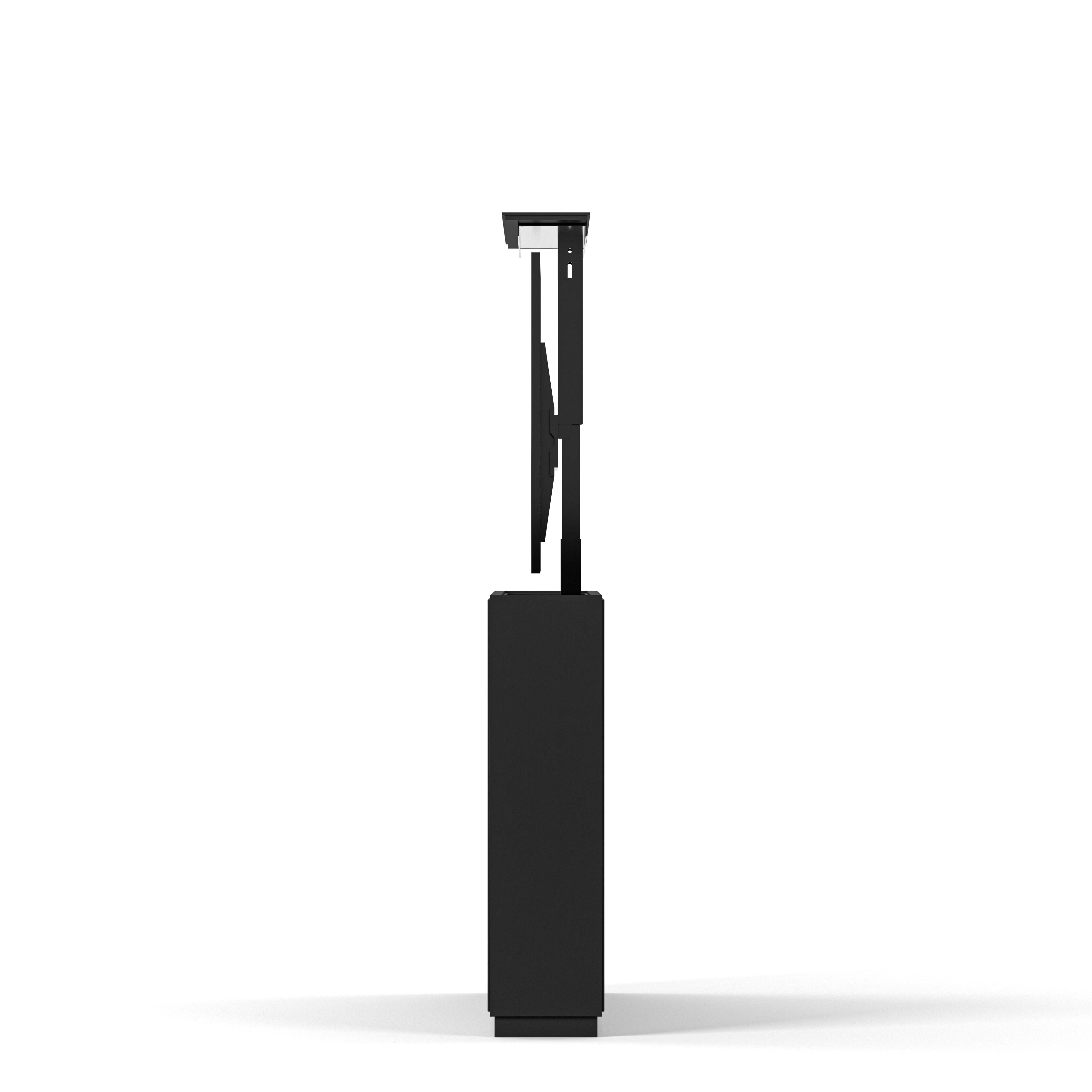 Englesson Line Burned Walnut TV Lift Slim 55" #Variant_Black & Burned Walnut