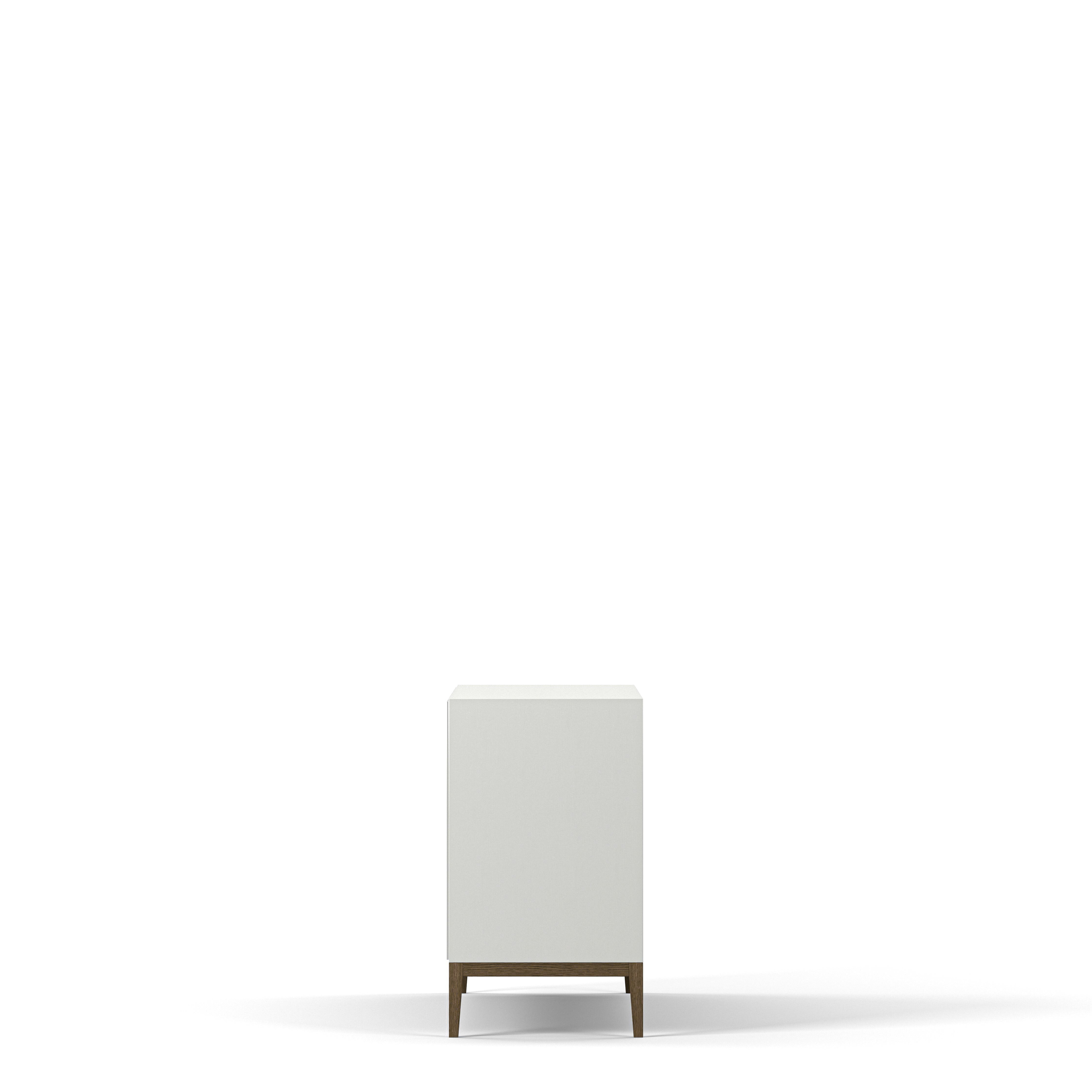 Englesson Skänkar Edge 2.0 Skänk 3-Dörrar #Variant_White & Burned Walnut