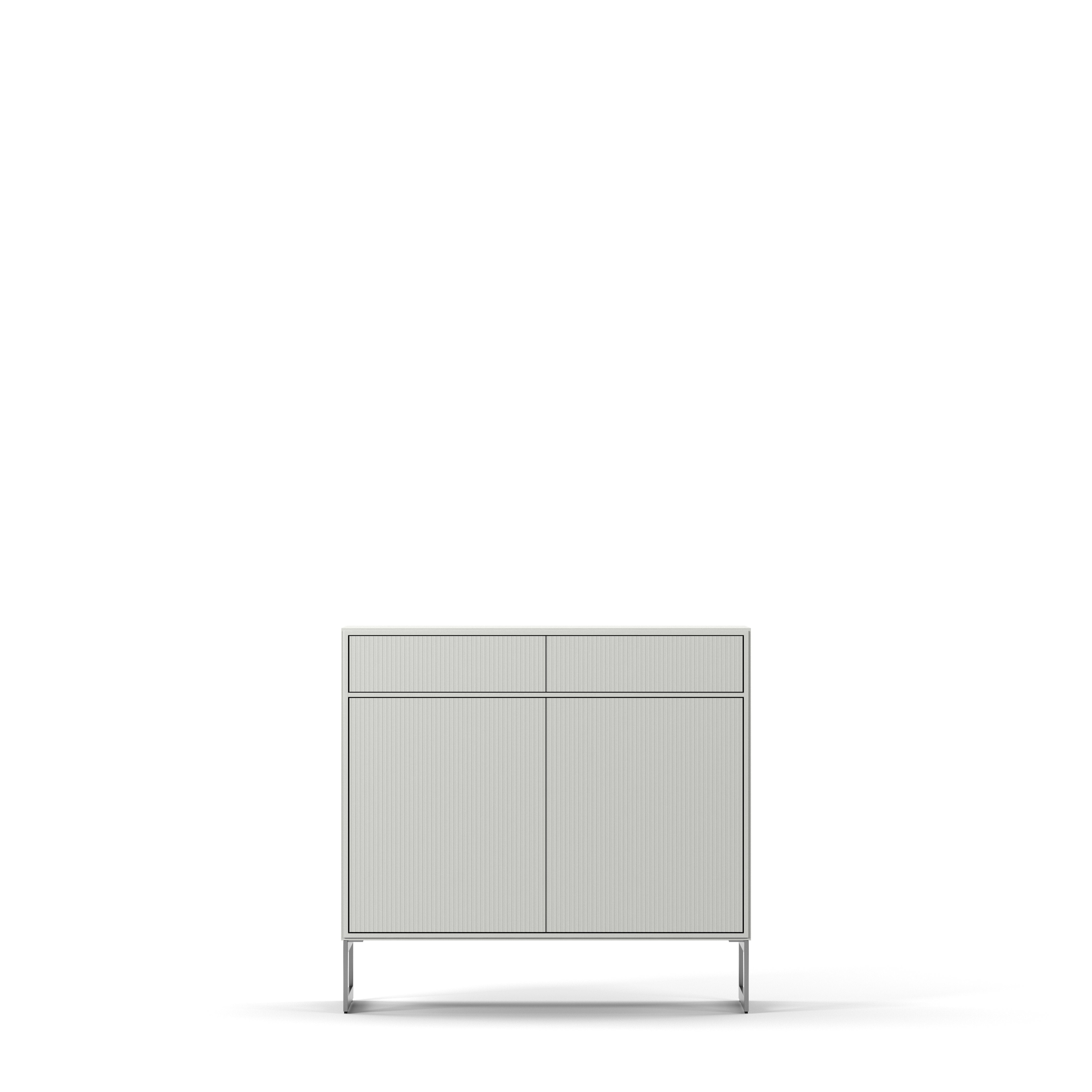 Englesson Skänkar White Line Skänk 2 Dörrar Hög 6711DB #Variant_White