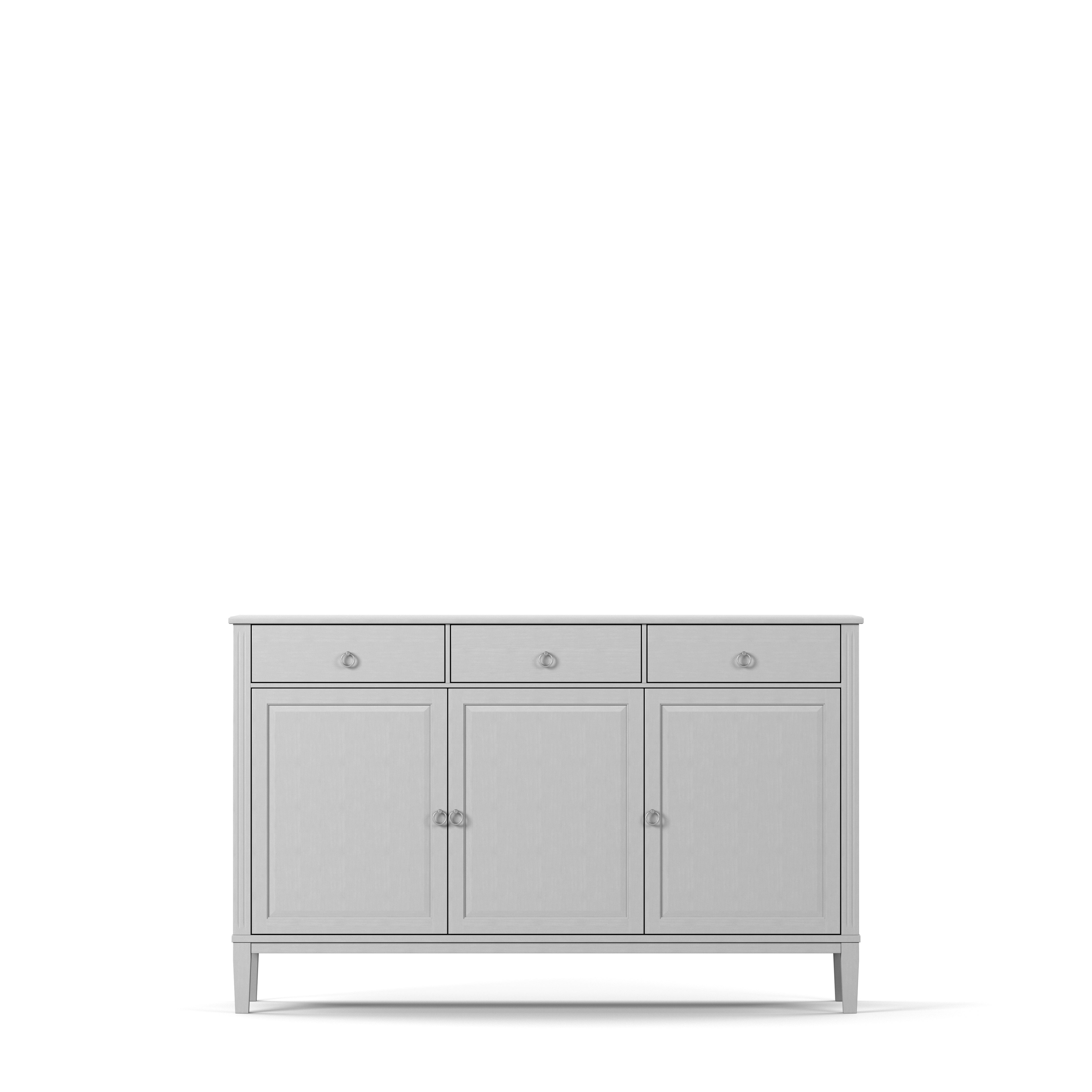 Englesson Skänkar Whitewash Stockholm 2.0 Skänk & Underskåp 3 Dörrar 512WW2 #Variant_Whitewash