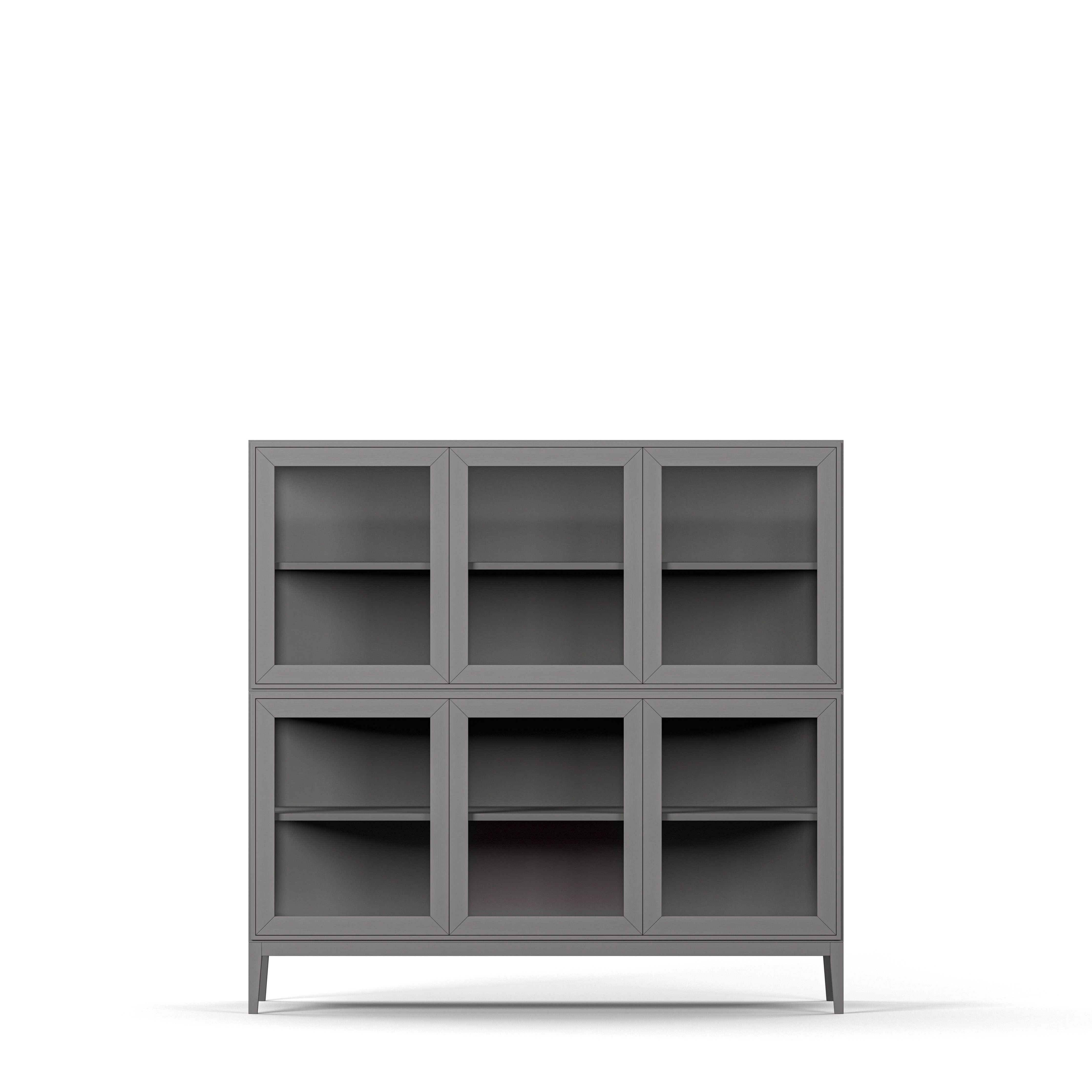 Edge 2.0 Display Cabinet 3 Doors, 2-Section