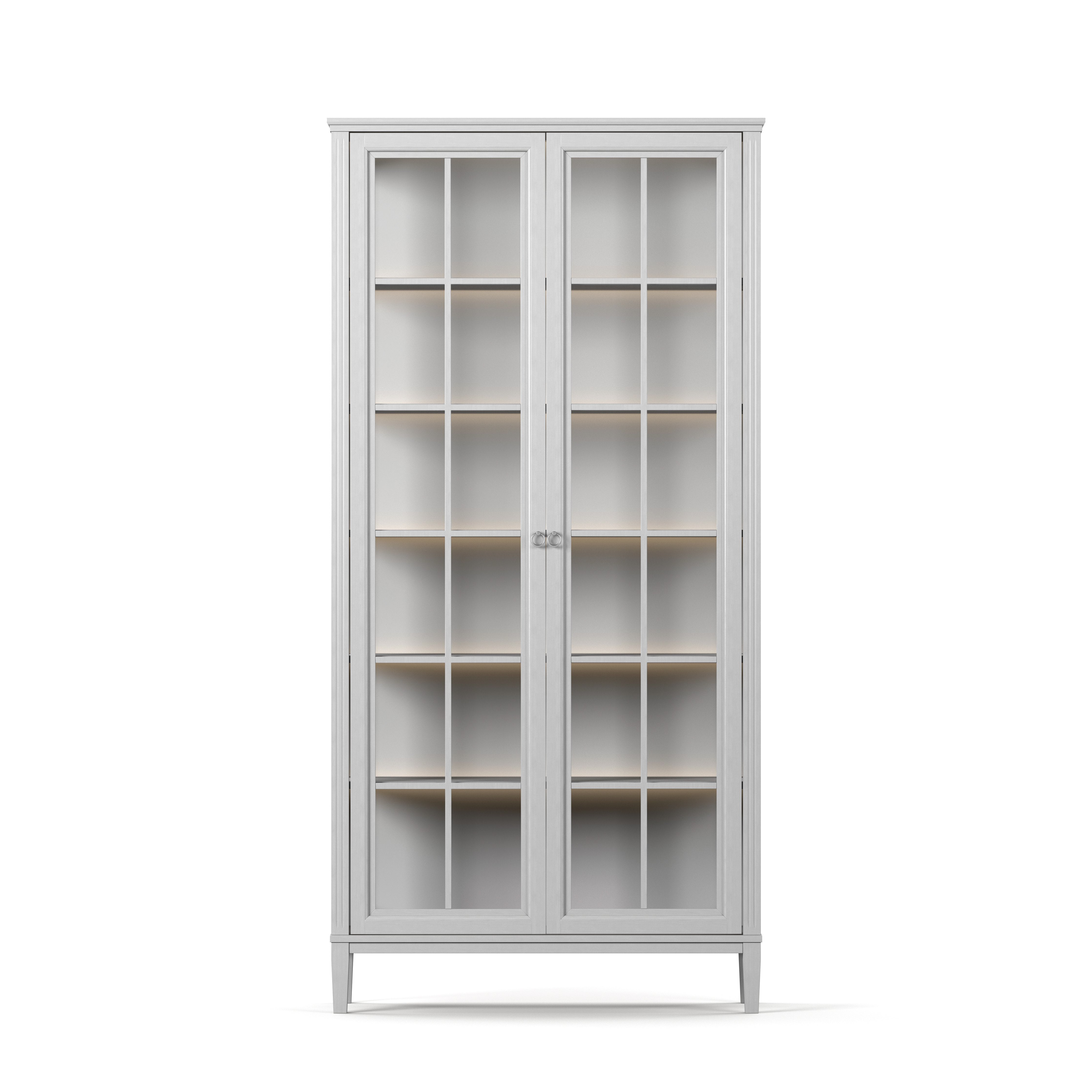 Englesson Whitewash Stockholm 2.0 Vitrinskåp med Belysning #Variant_Whitewash