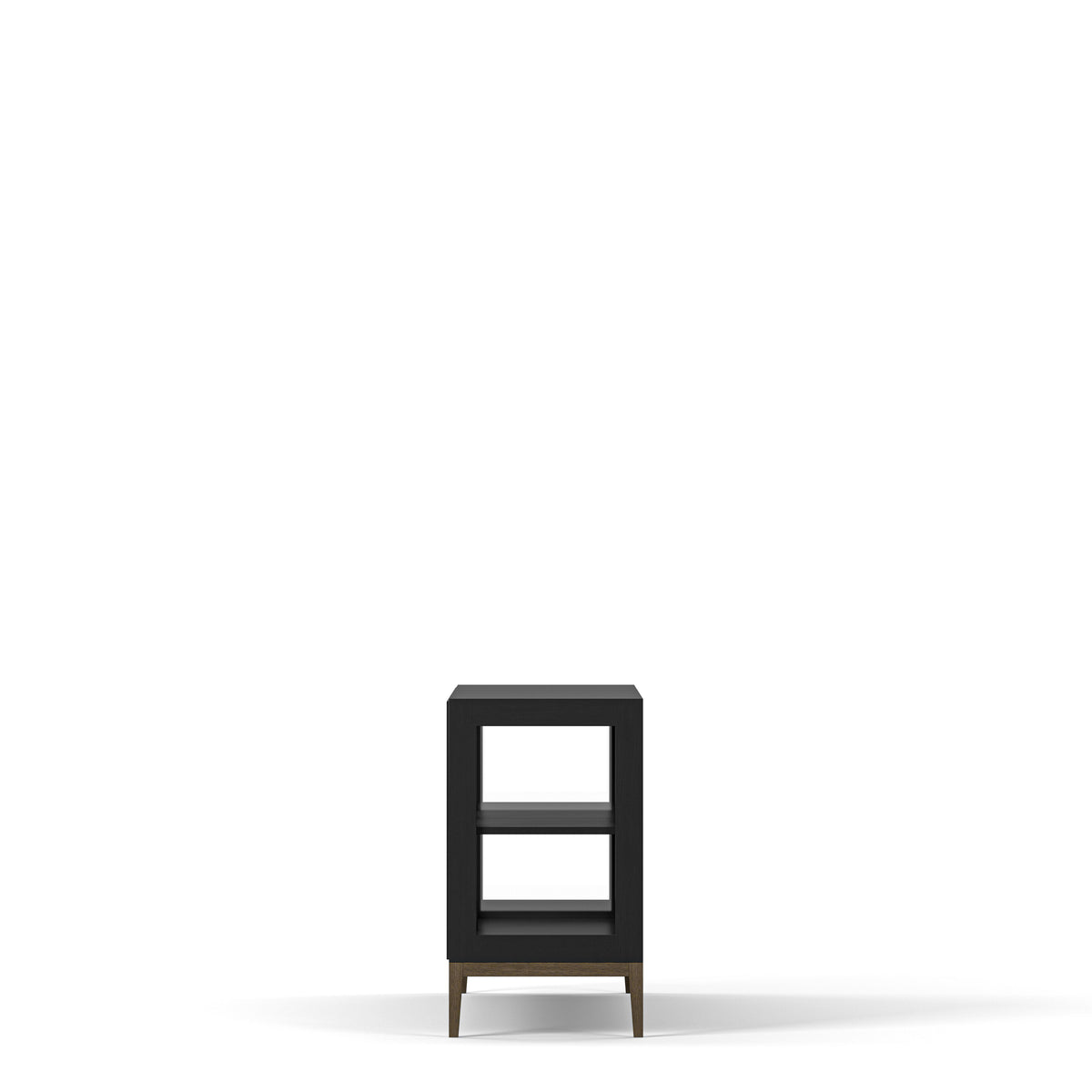Englesson Skåp White Edge 2.0 Vitrinskåp 3 Dörrar, 1-Sektion #Variant_Black Brushed & Burned Walnut