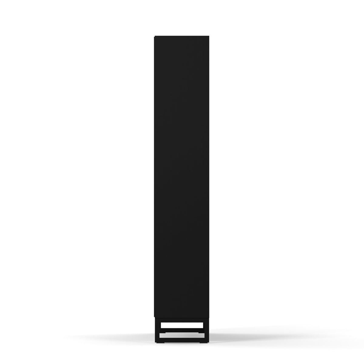 Englesson Skåp White & Burned Walnut Line Burned Walnut Vitrinskåp 6834BW-B #Variant_Black & Burned Walnut 
