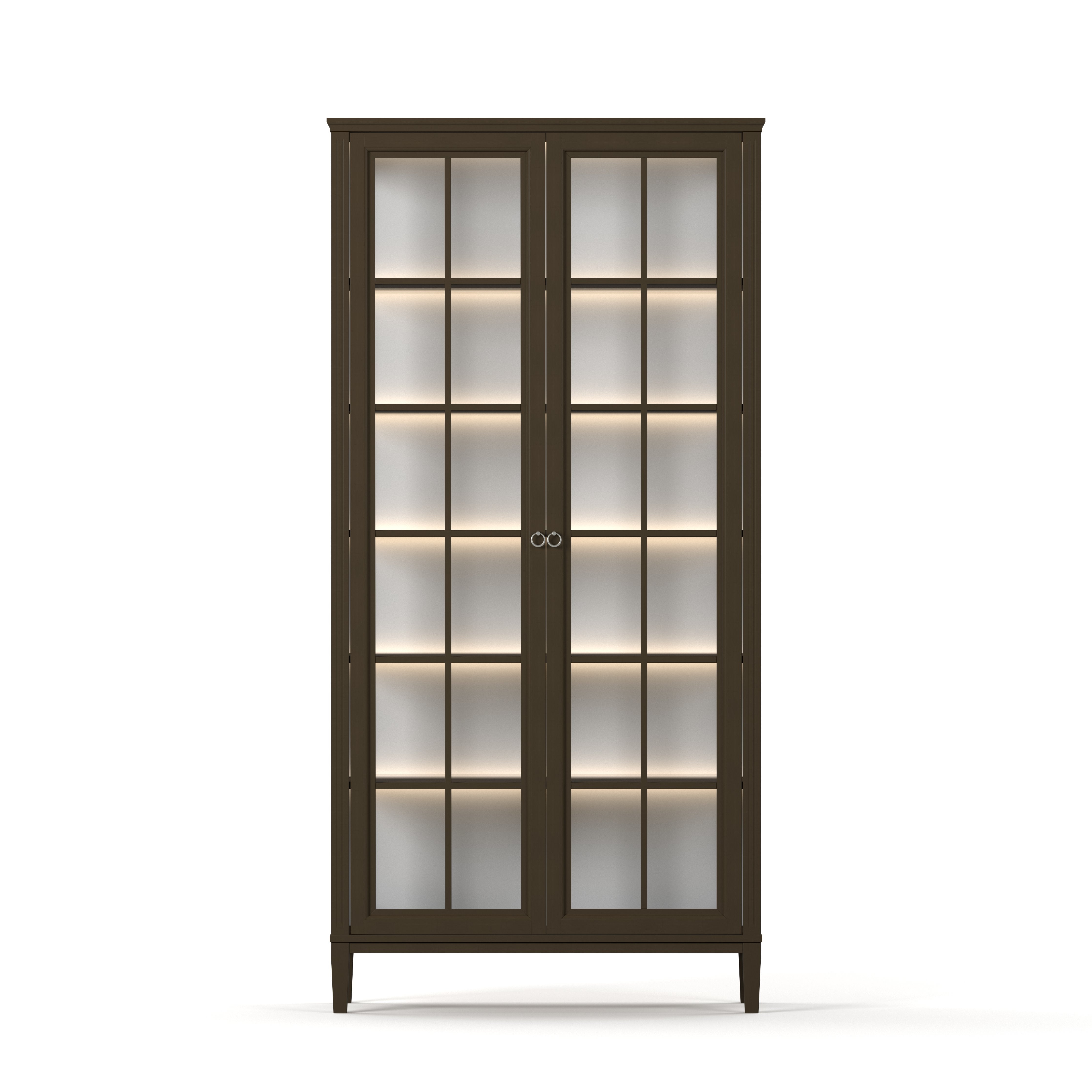 Stockholm 2.0 Display cabinet with lighting