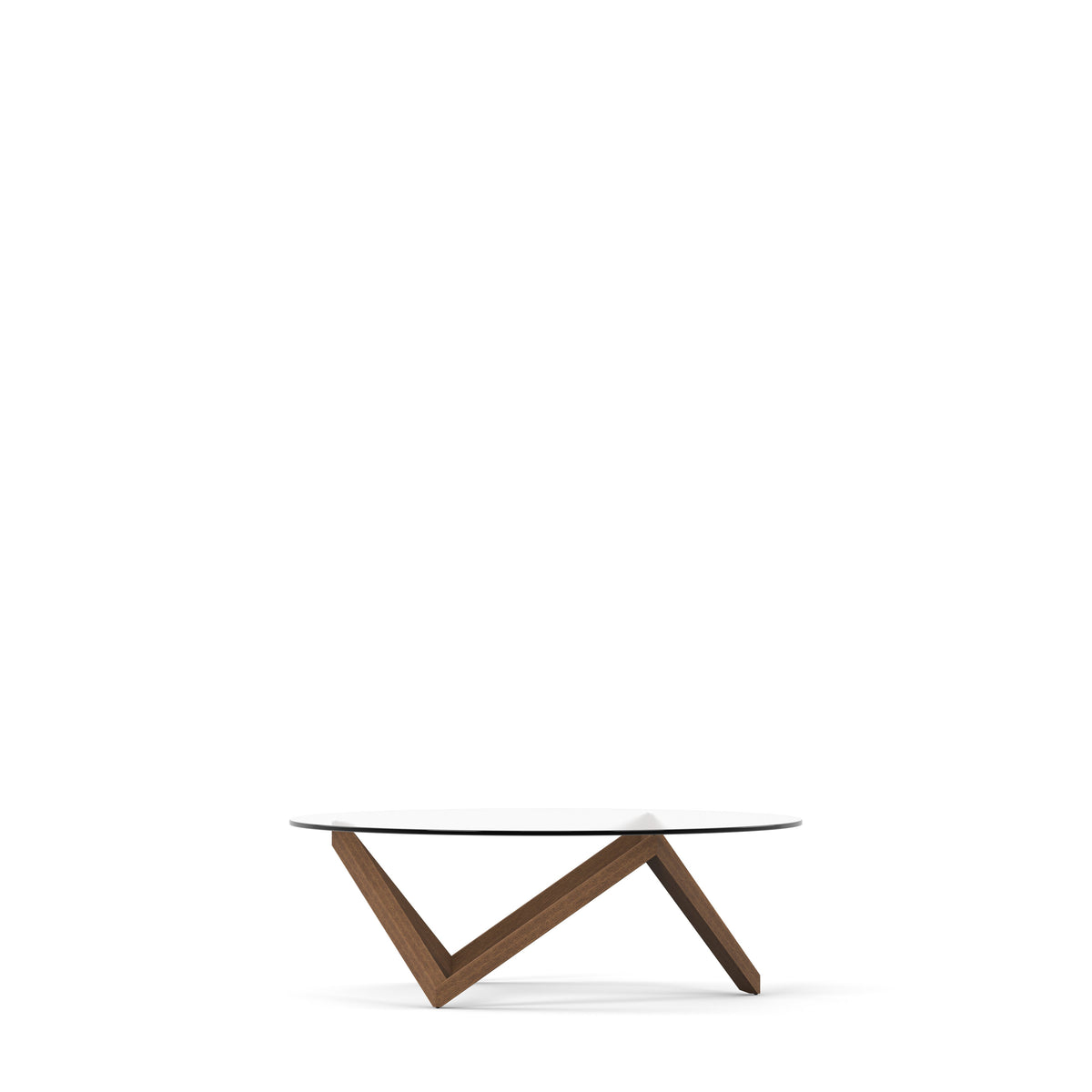 Englesson Bord Dark Oak Sirius Soffbord Ø120 1420DO #Variant_Brown Oak