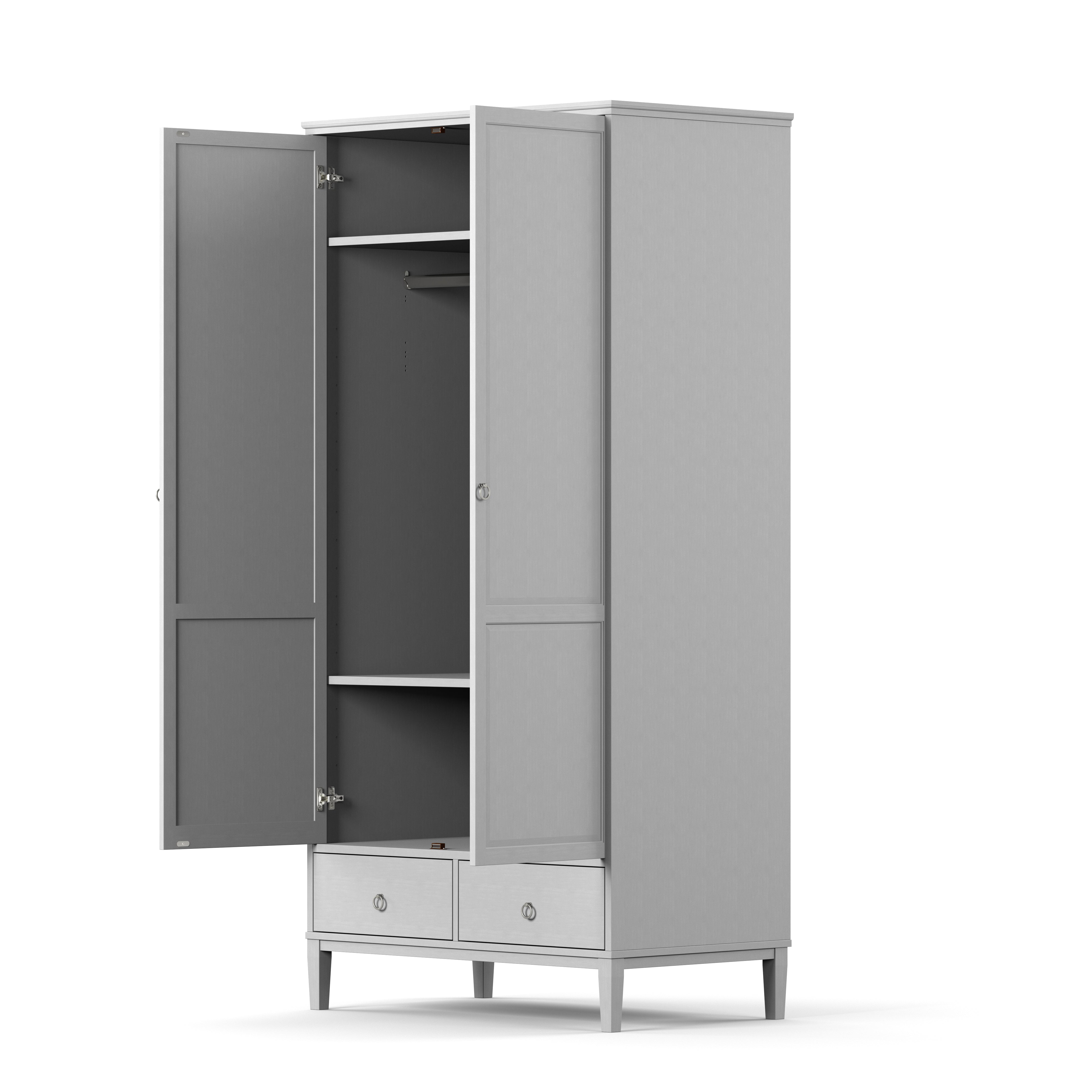 Englesson Garderob Whitewash Stockholm 2.0 Garderob 536WW2 #Variant_Whitewash 