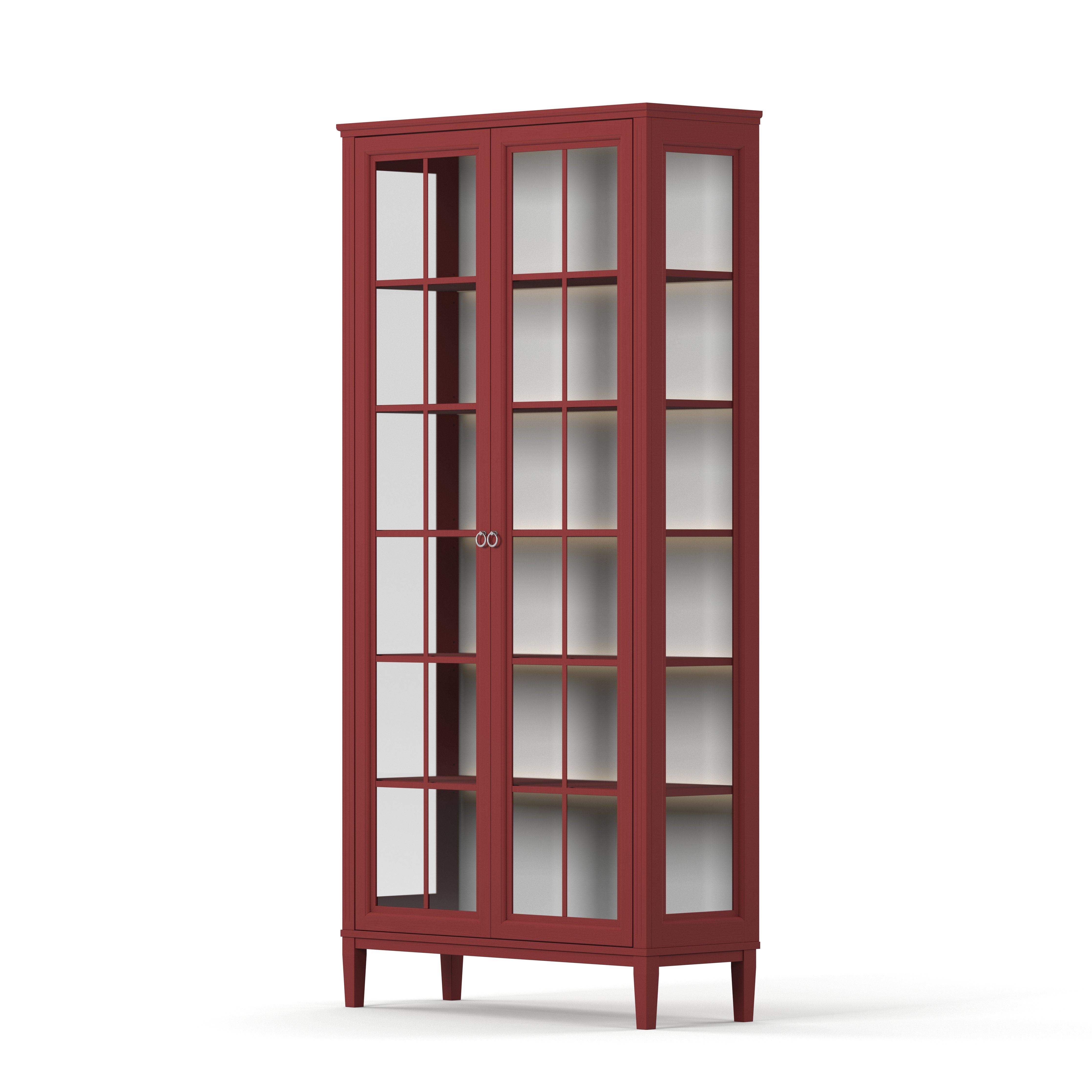 Stockholm 2.0 Display cabinet with lighting