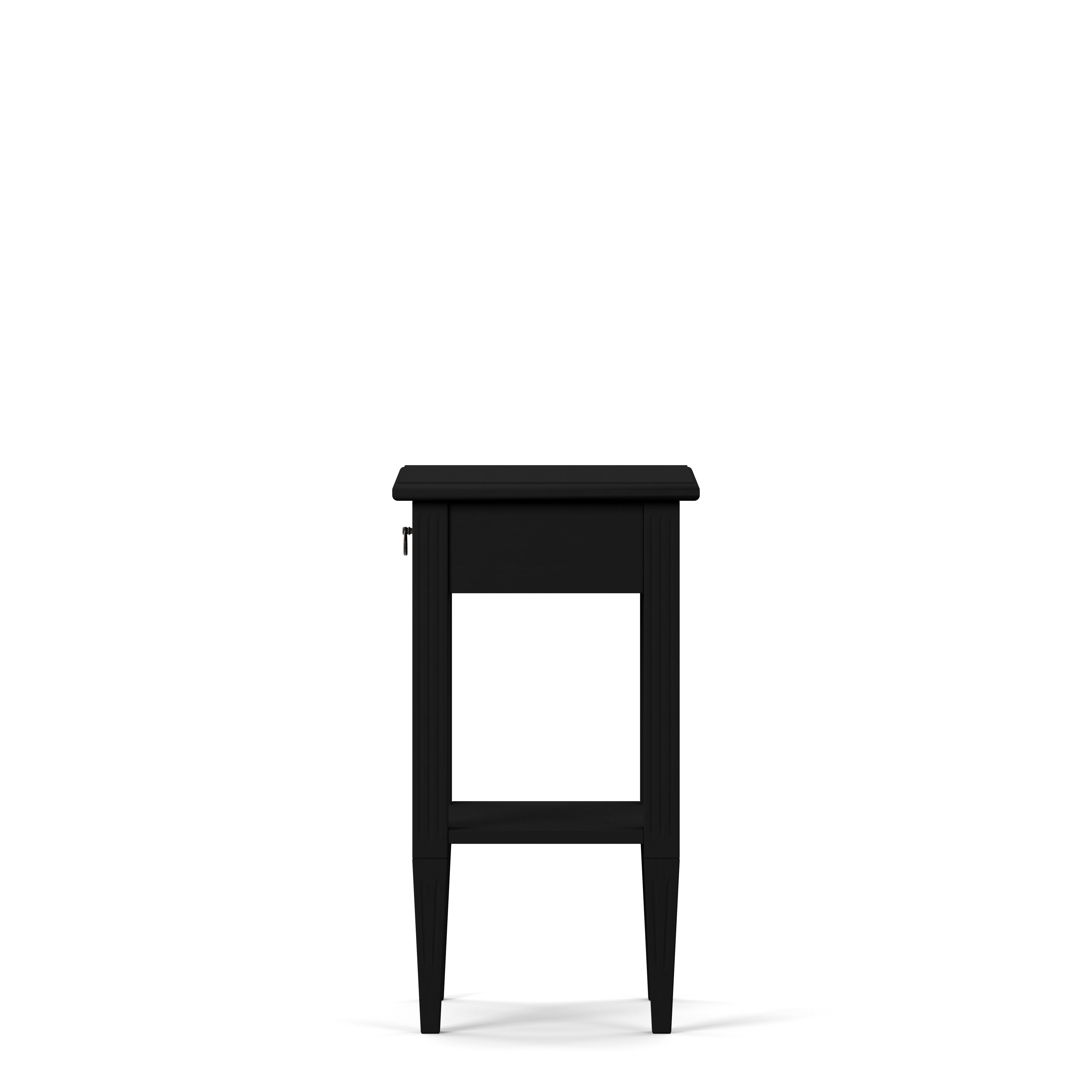 Englesson Beds Stockholm Sängbord Small #Variant_Black 