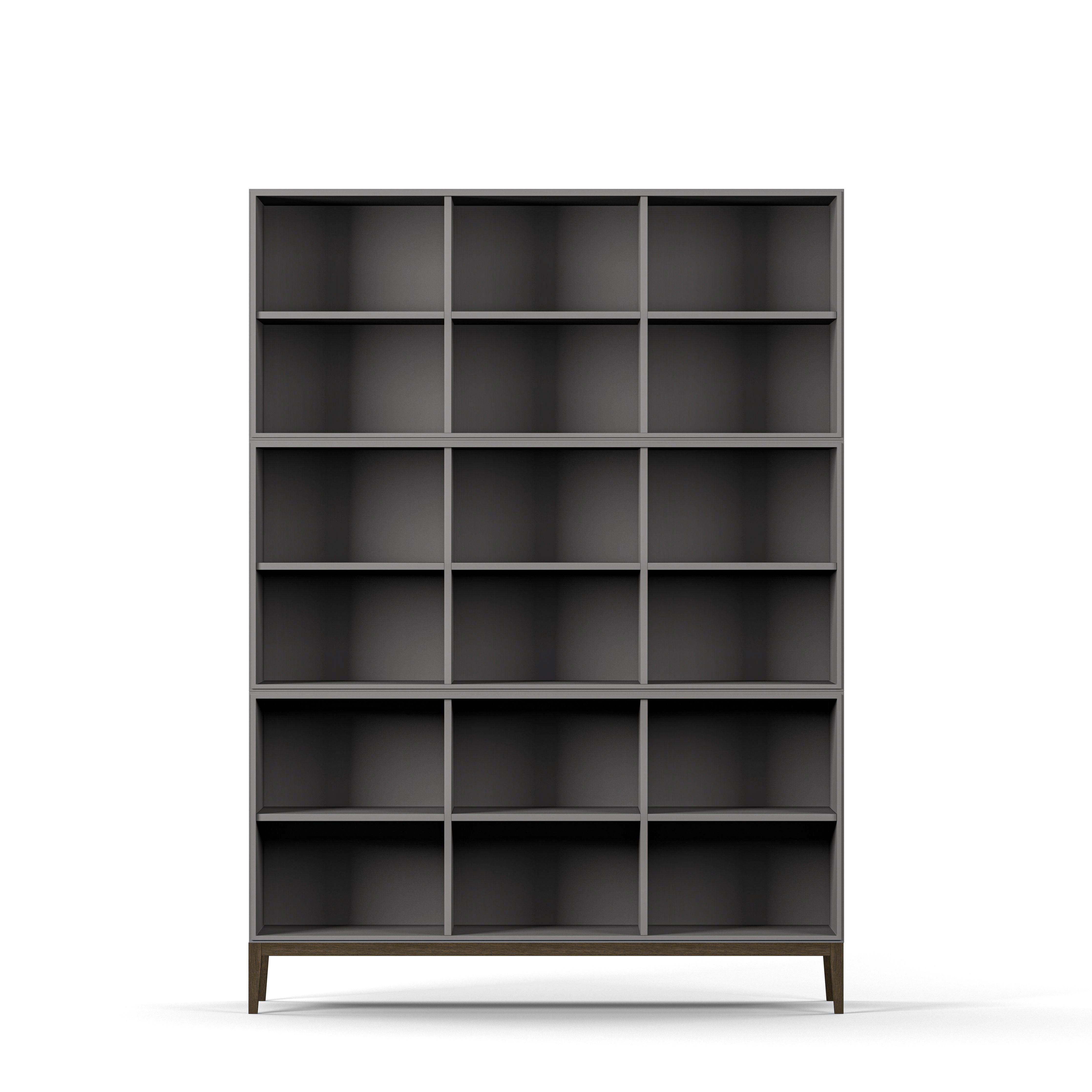 Edge 2.0 Bookcase 3 Shelves, 3-Section