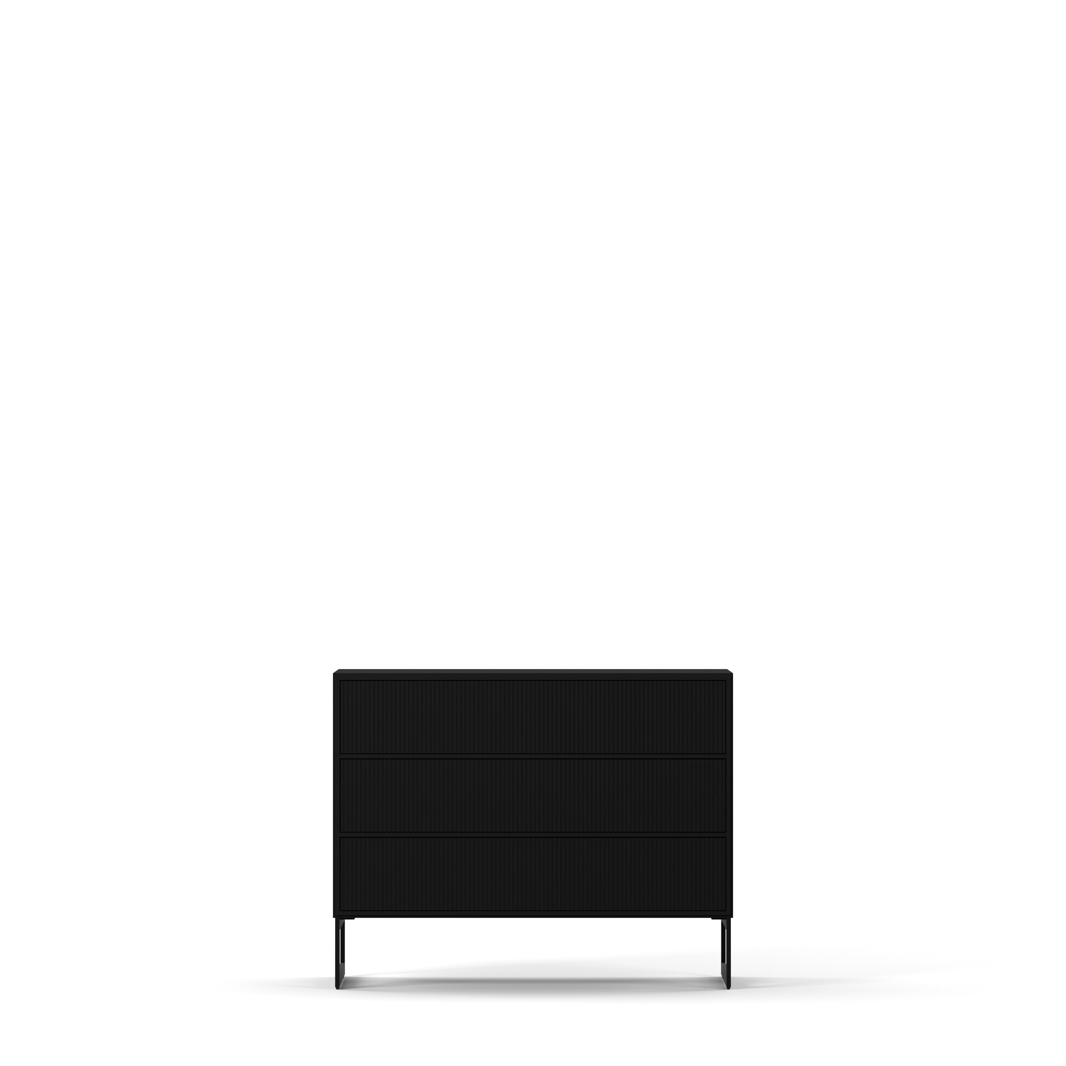 Line Bureau of 3 Drawers